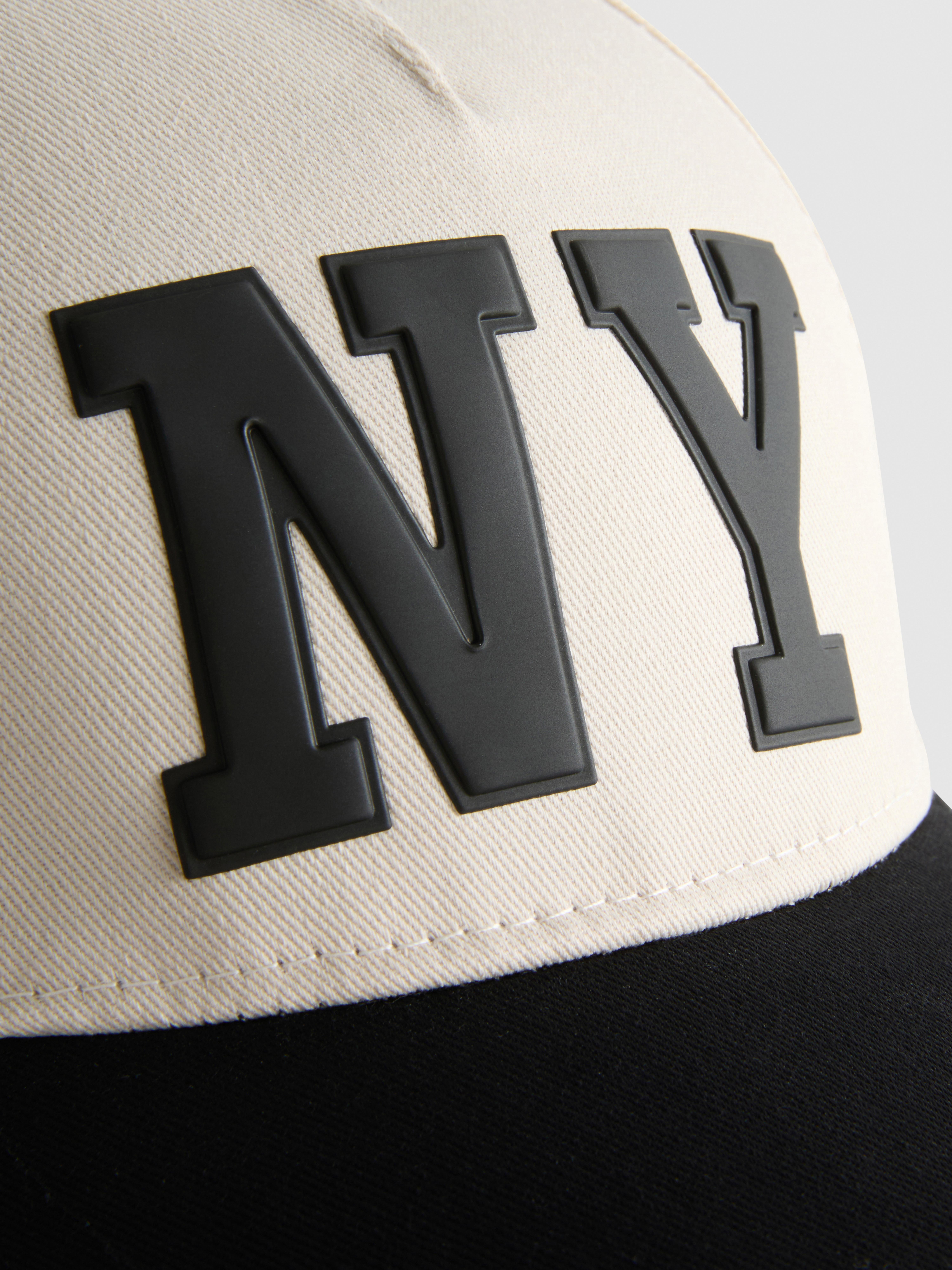 Boys Black NY Embroidered Baseball Cap | Primark