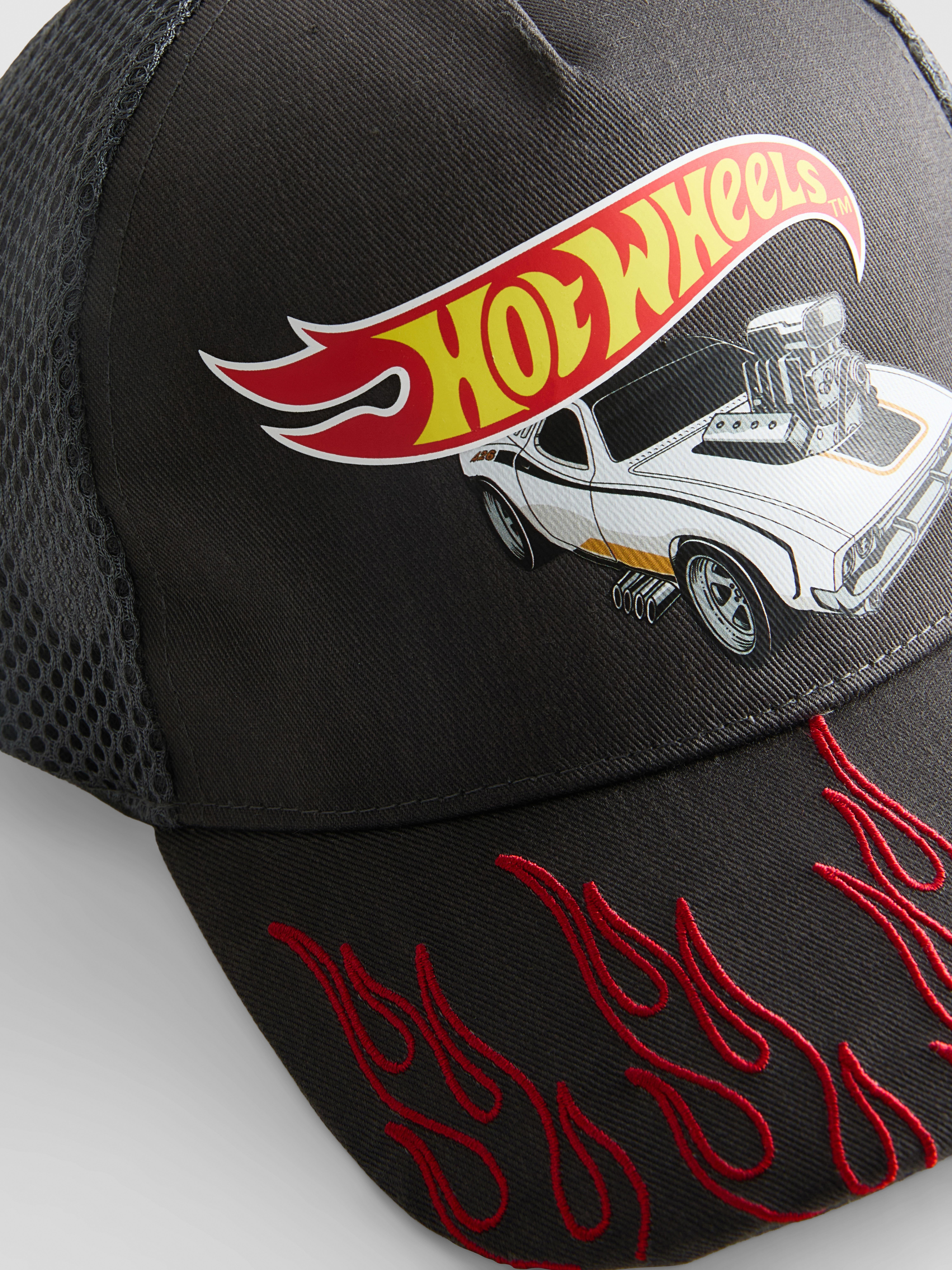 Boné beisebol malha atrás Hot Wheels