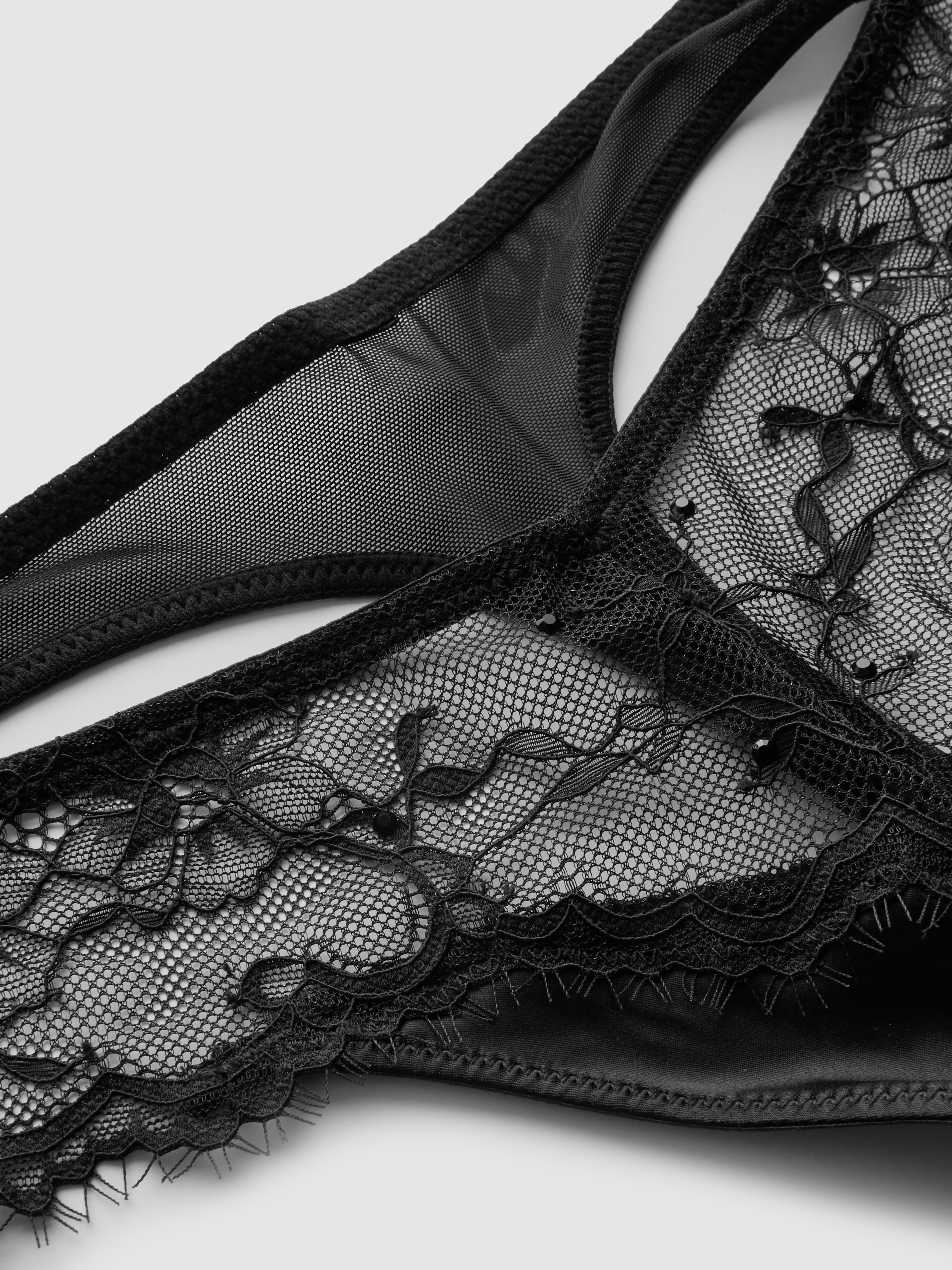 Rhinestone Maximize Lingerie Set