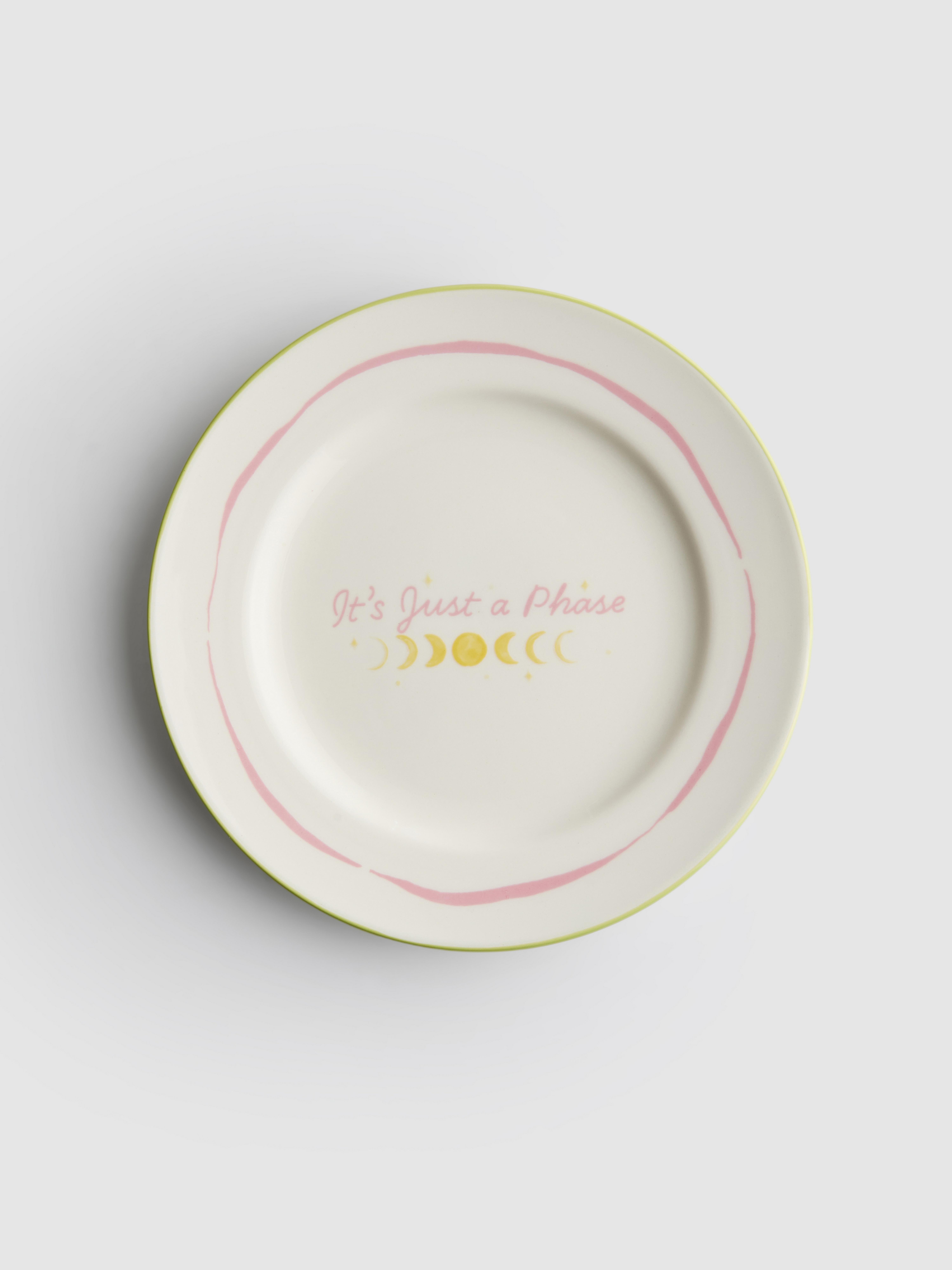 Krožnik za prilogo z lunino fazo