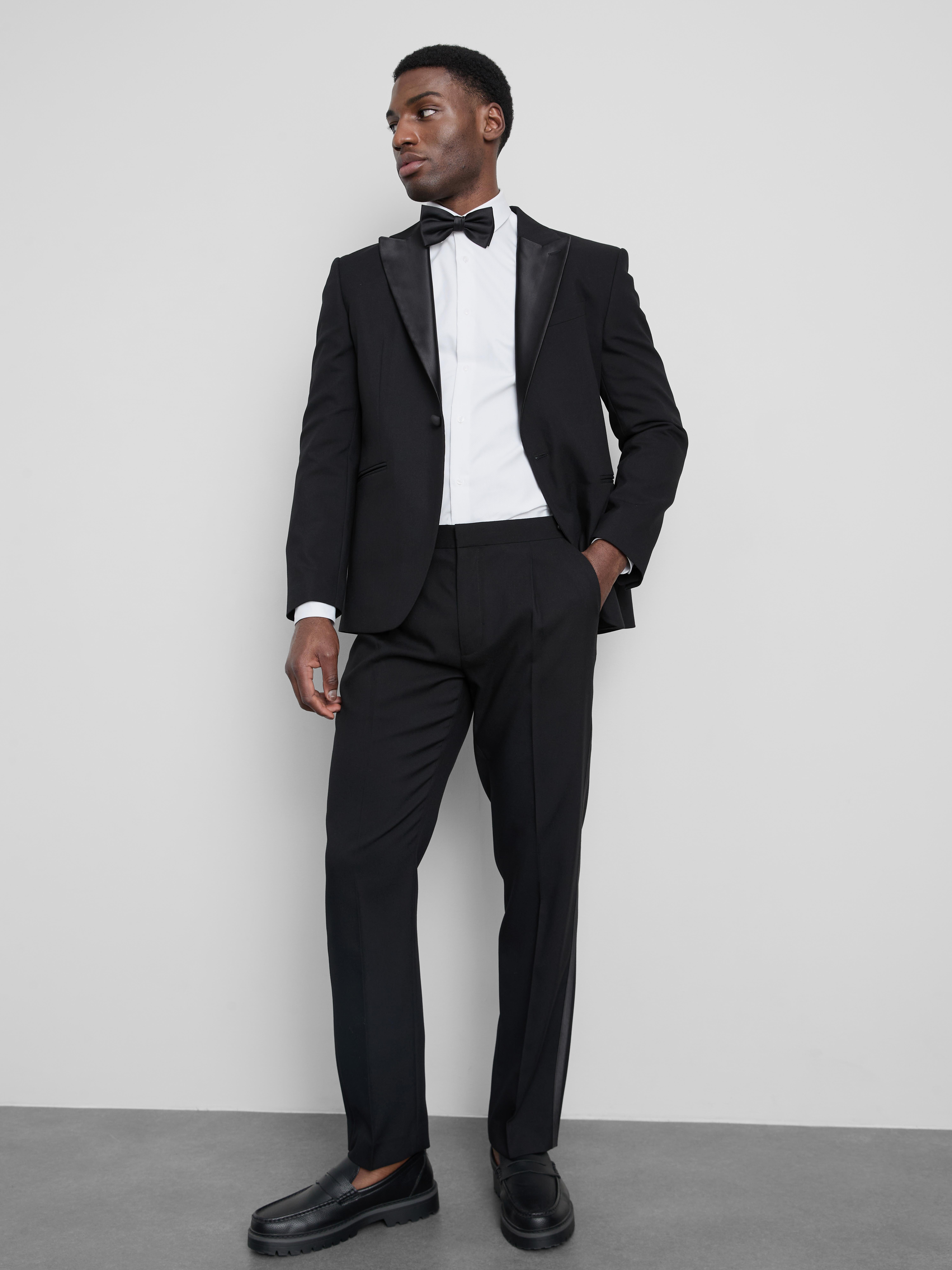 Bow Tie and Regular Fit Shirt Set