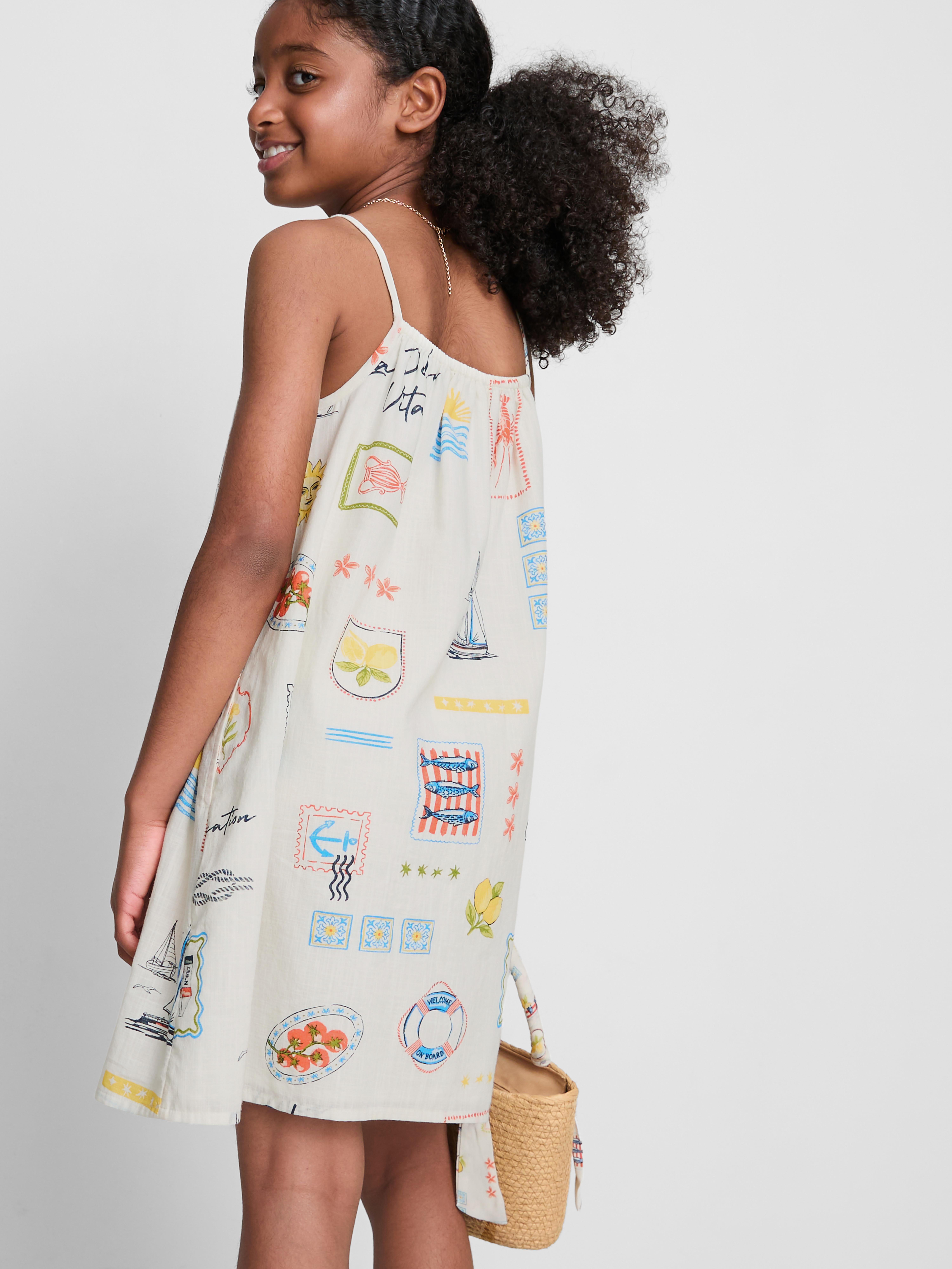 Girls Ivory 7-15yrs | Printed Dress | Primark