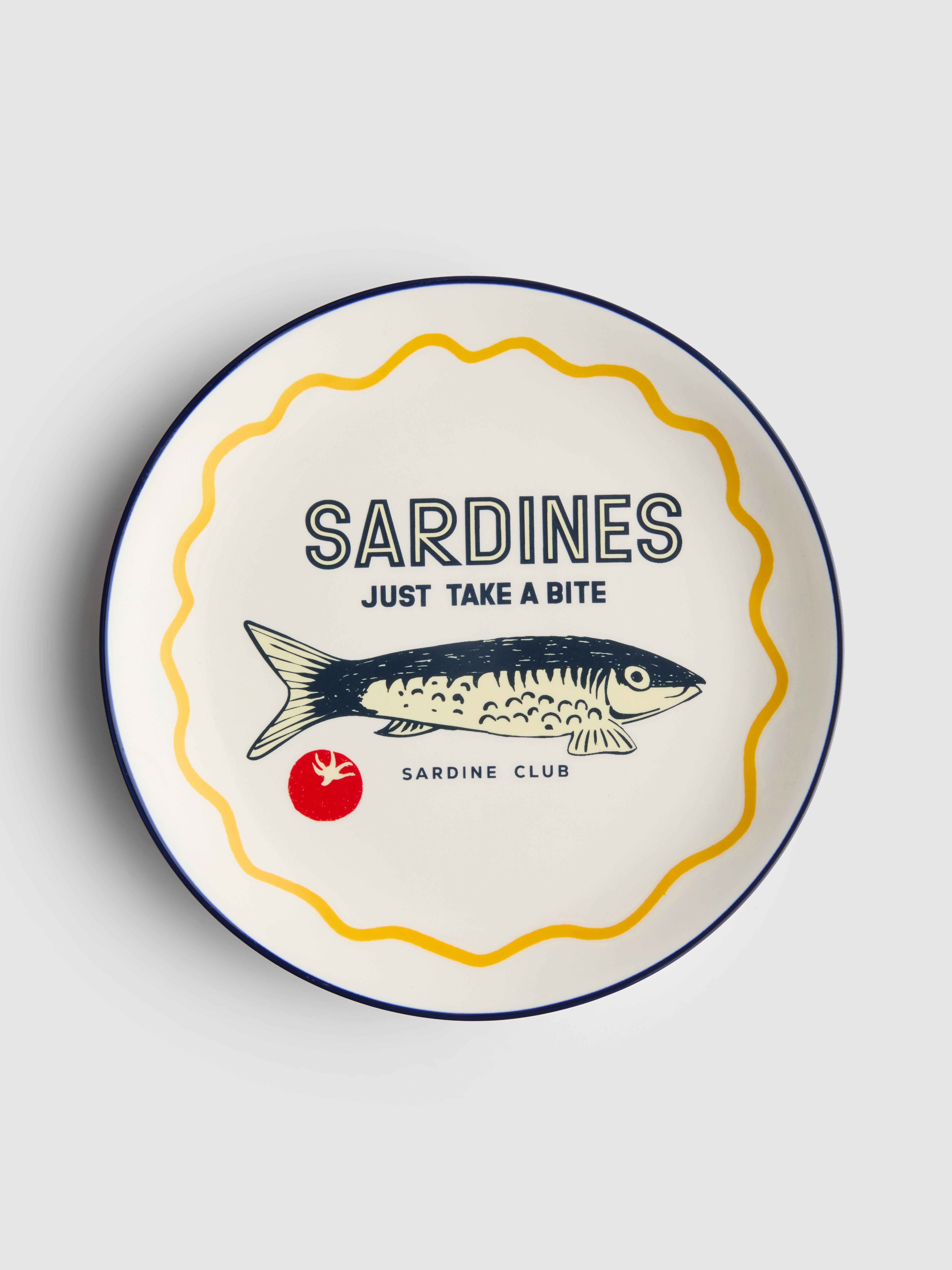 Dezertní talíř se sardinkami