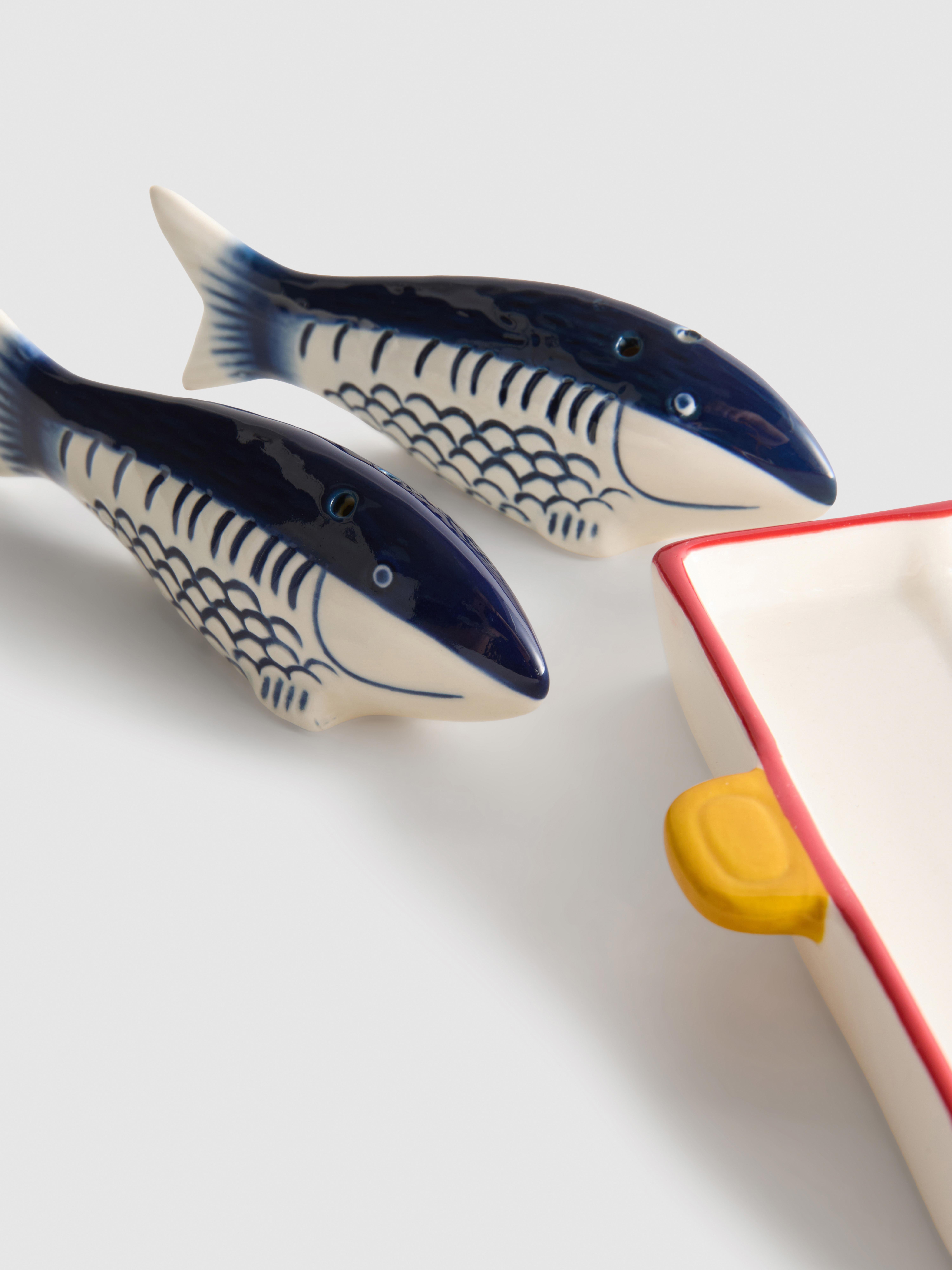 Sardine Salt and Pepper Shakers