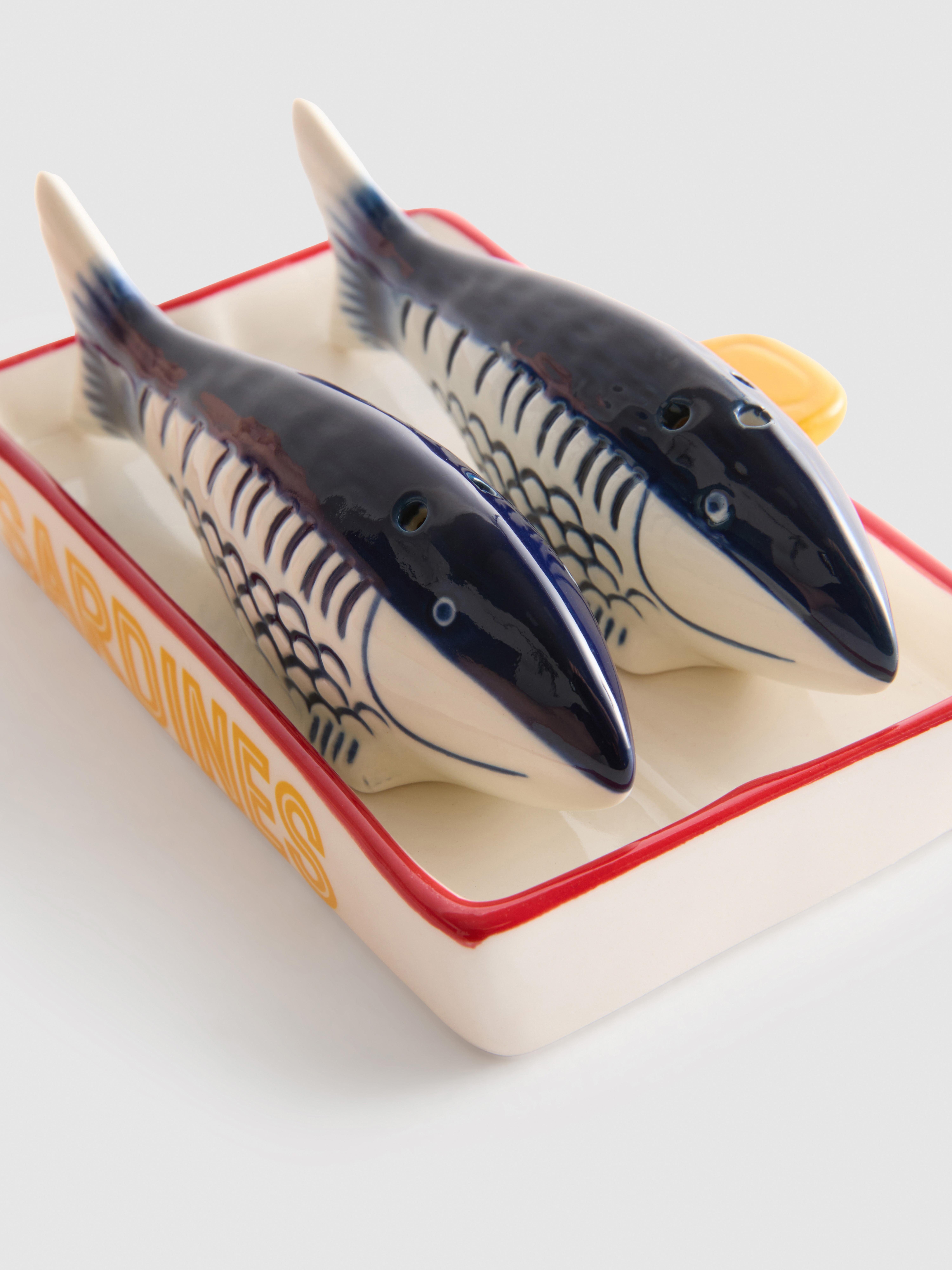 Sardine Salt and Pepper Shakers