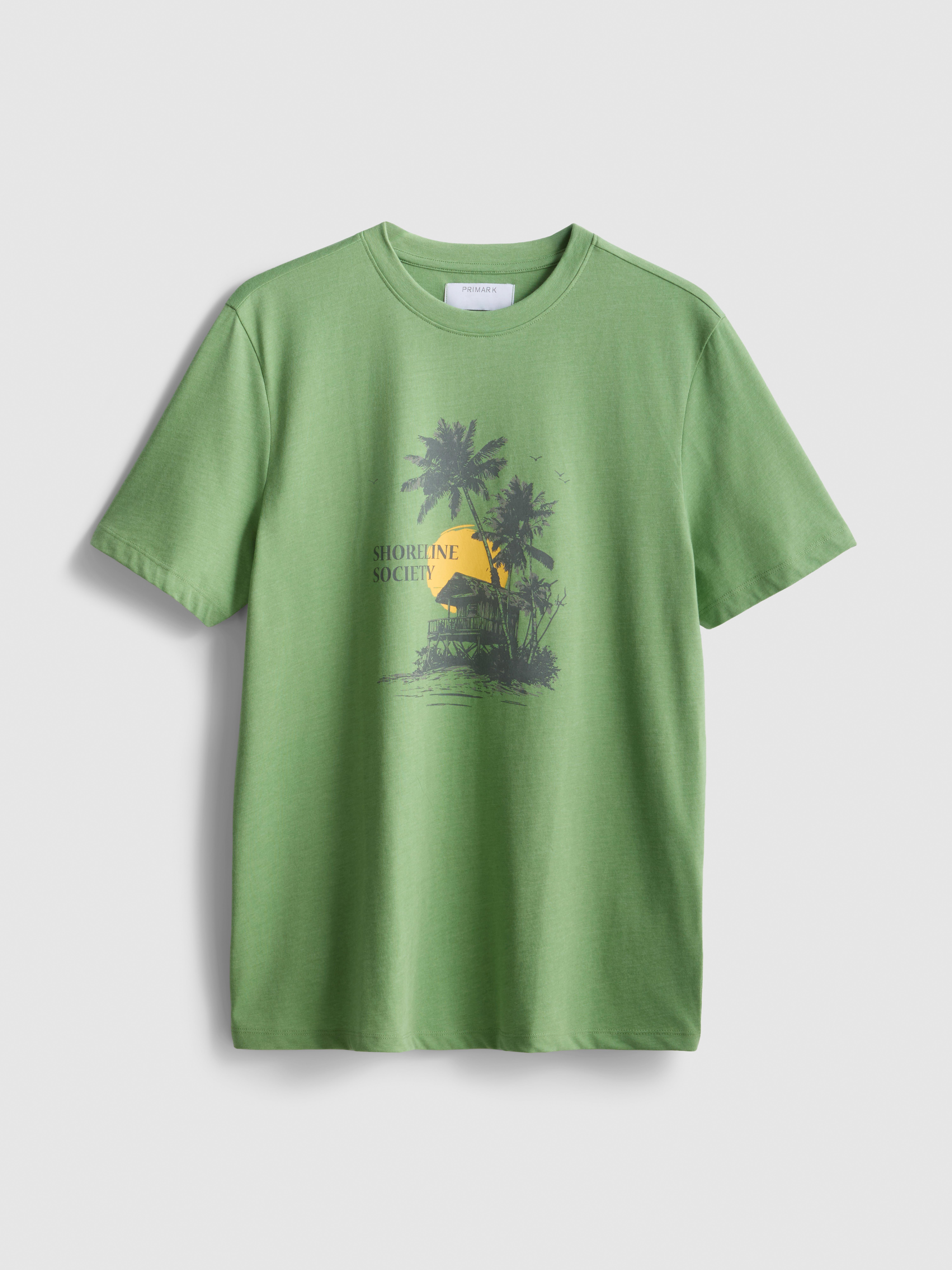 „Shoreline Society“ T-Shirt mit Grafik