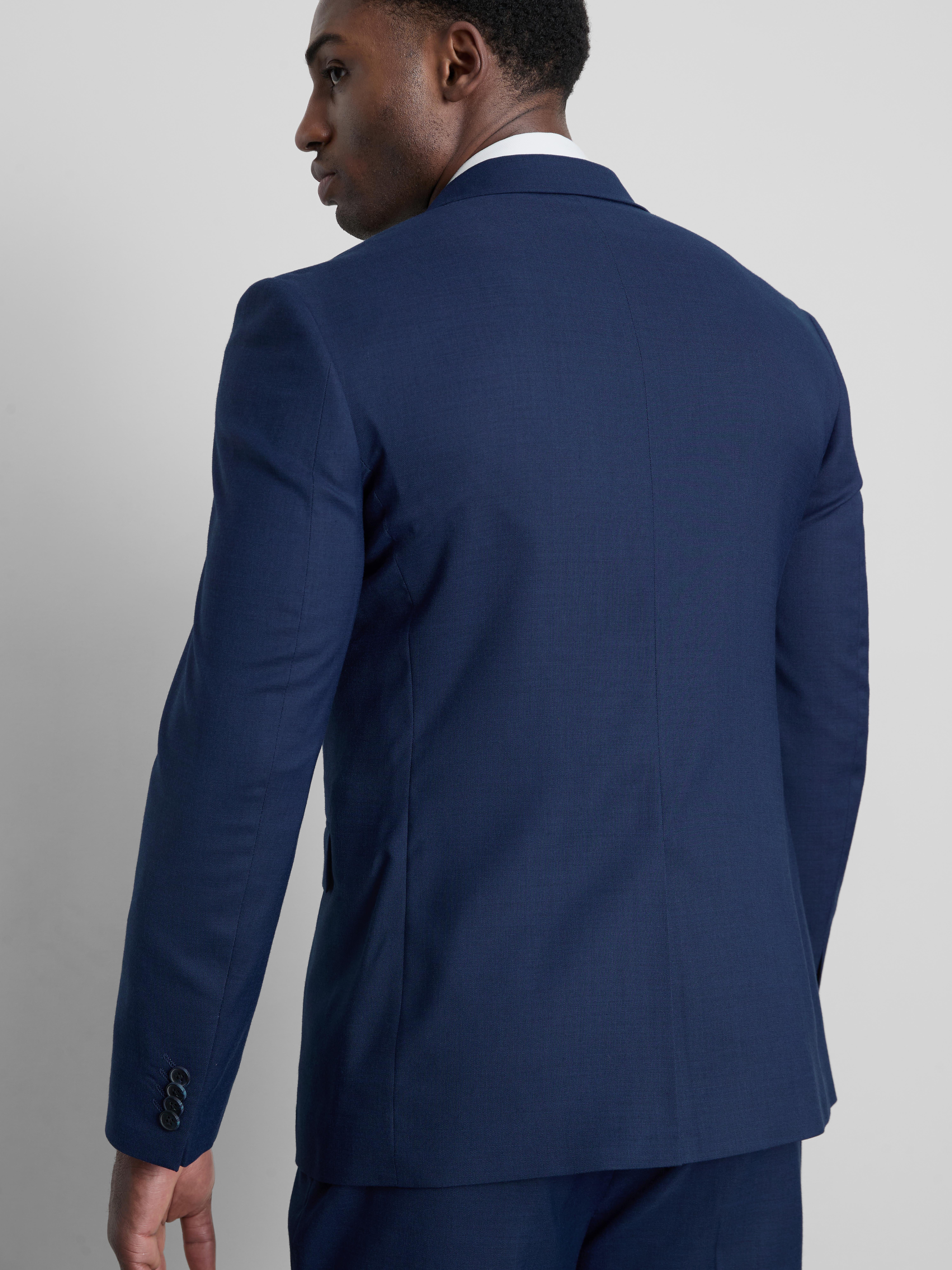 Regular Fit Textured Suit Jacket