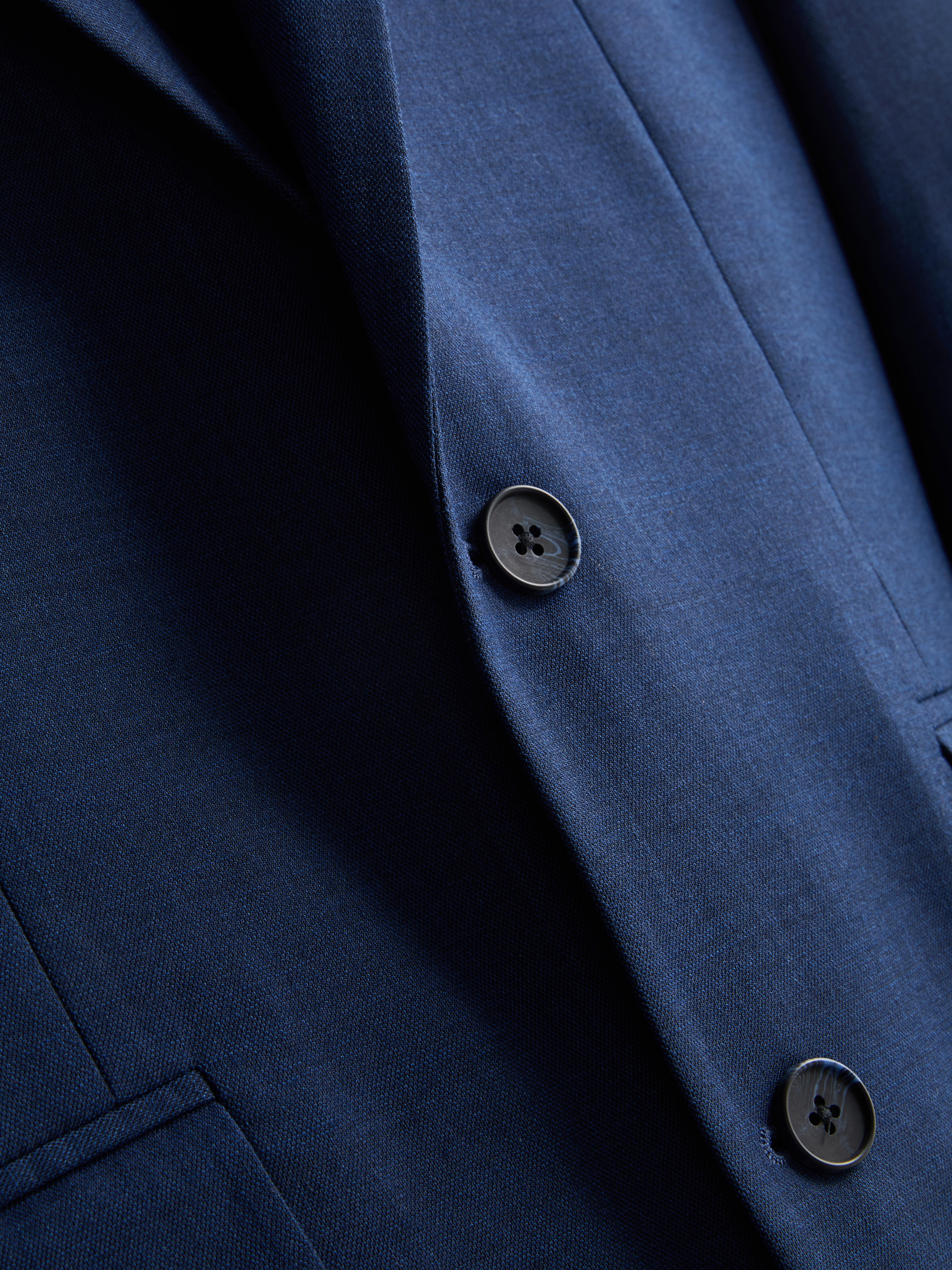 Regular Fit Textured Suit Jacket