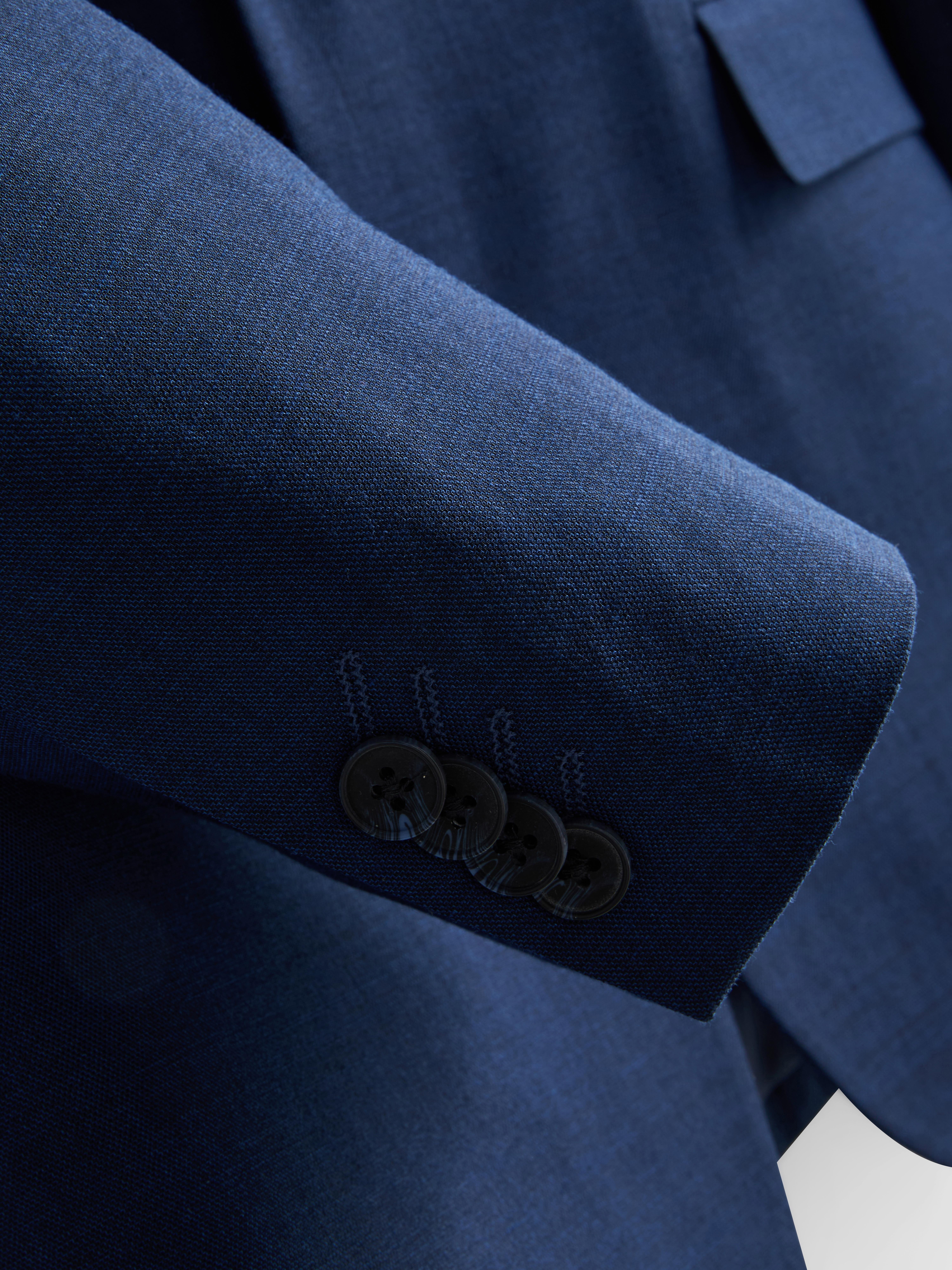 Regular Fit Textured Suit Jacket