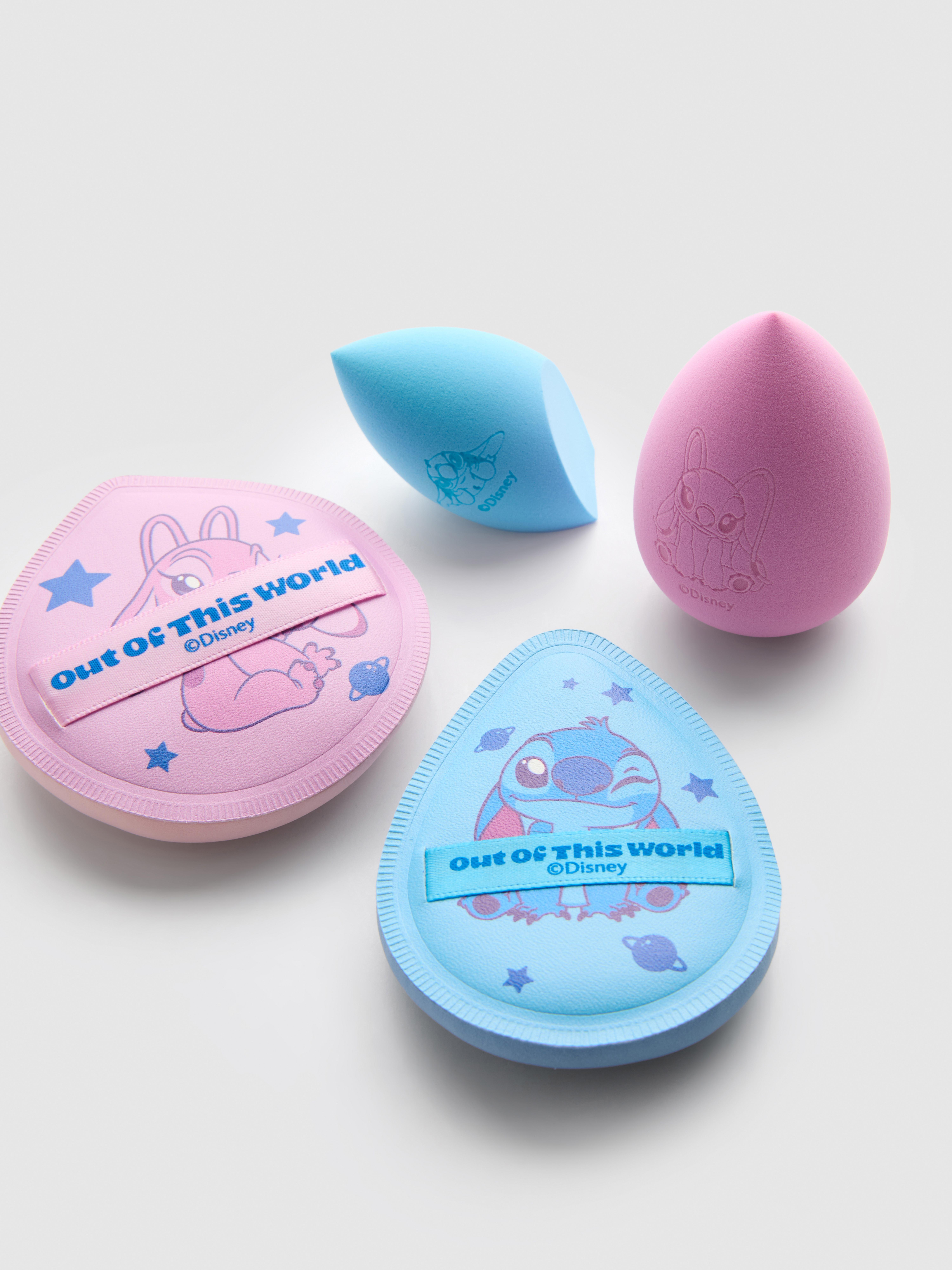 Pack de 4 esponjas de maquillaje de Stitch de Disney