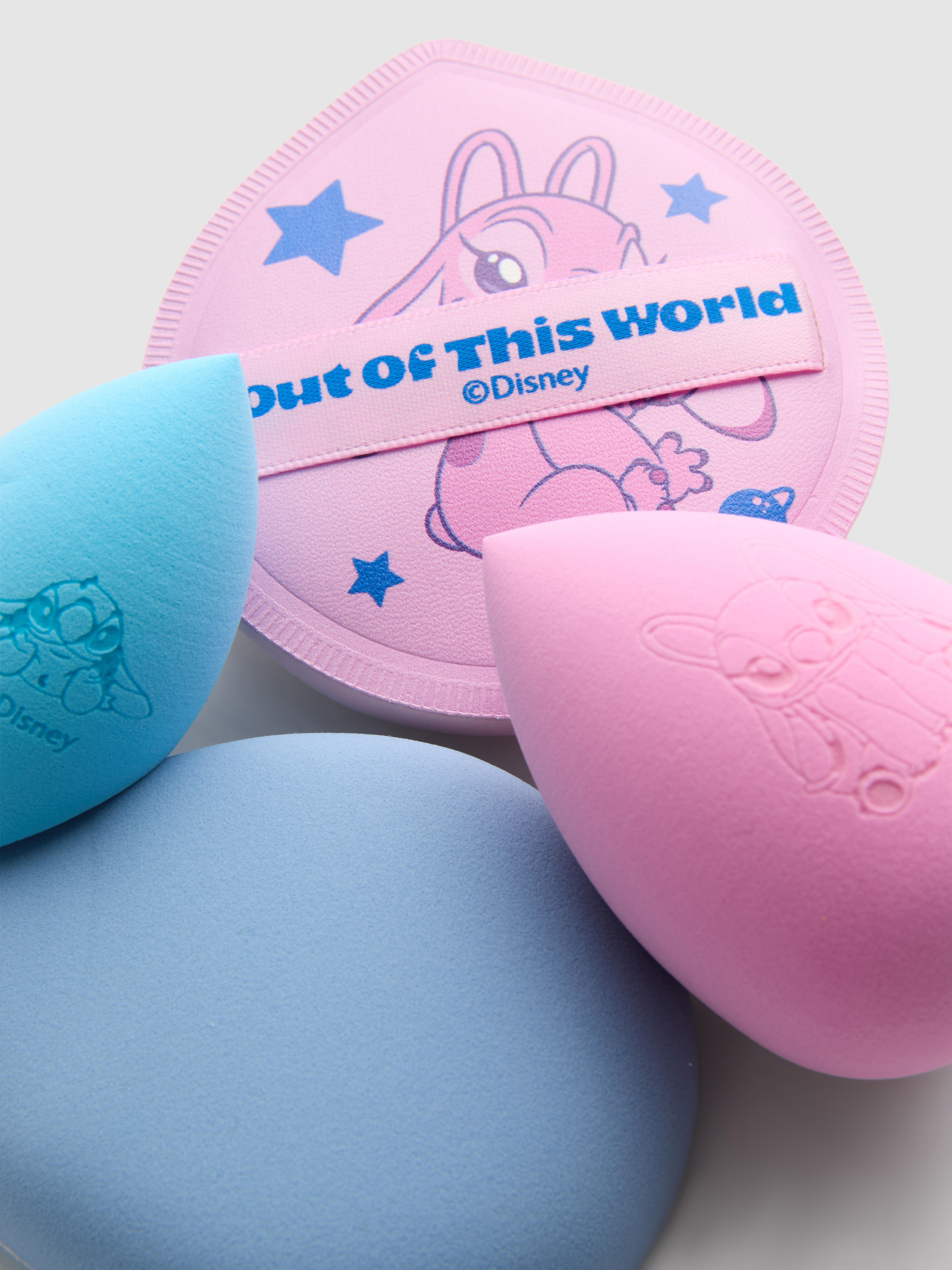 Pack de 4 esponjas de maquillaje de Stitch de Disney