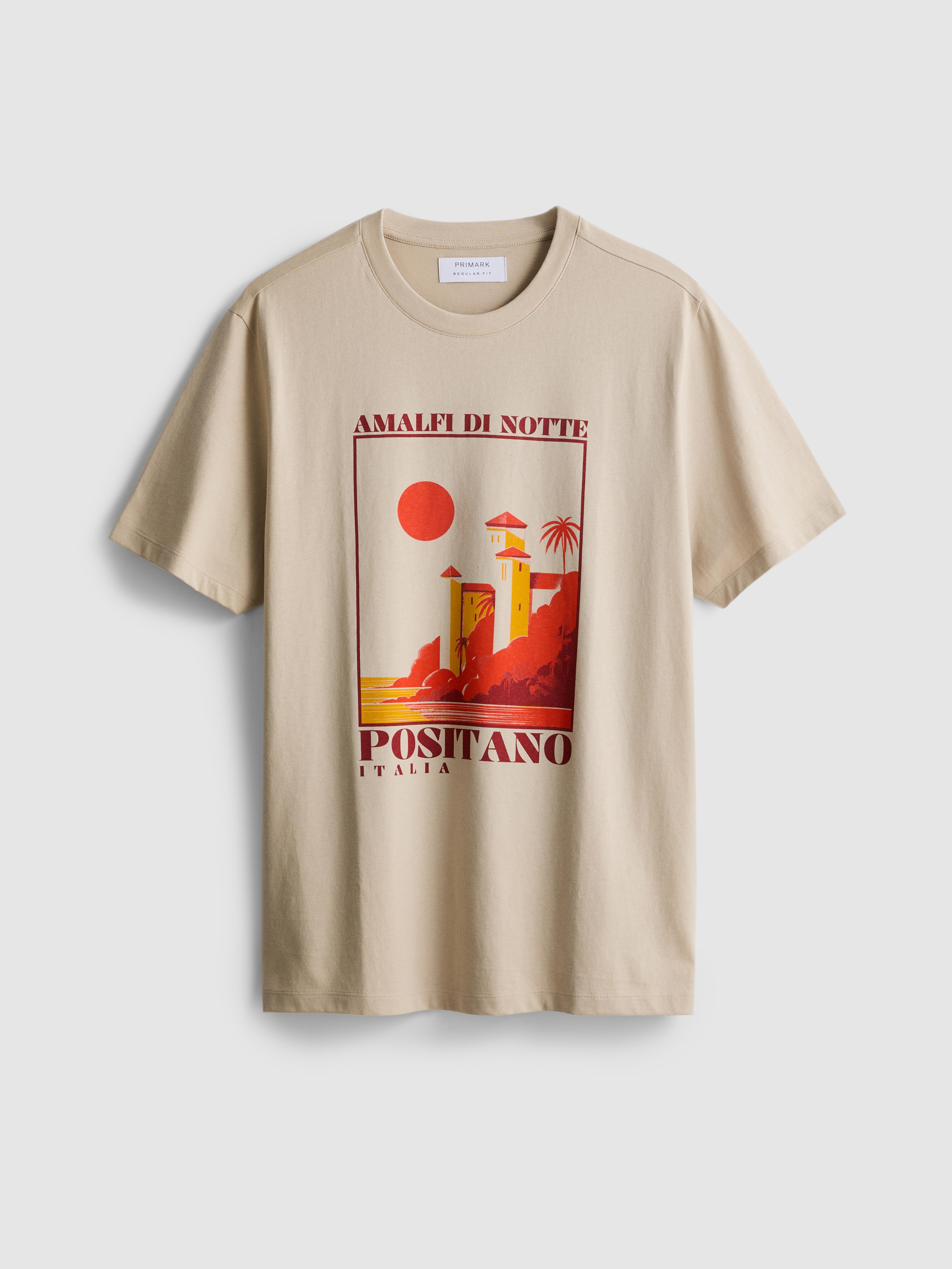 Positano-mintás póló