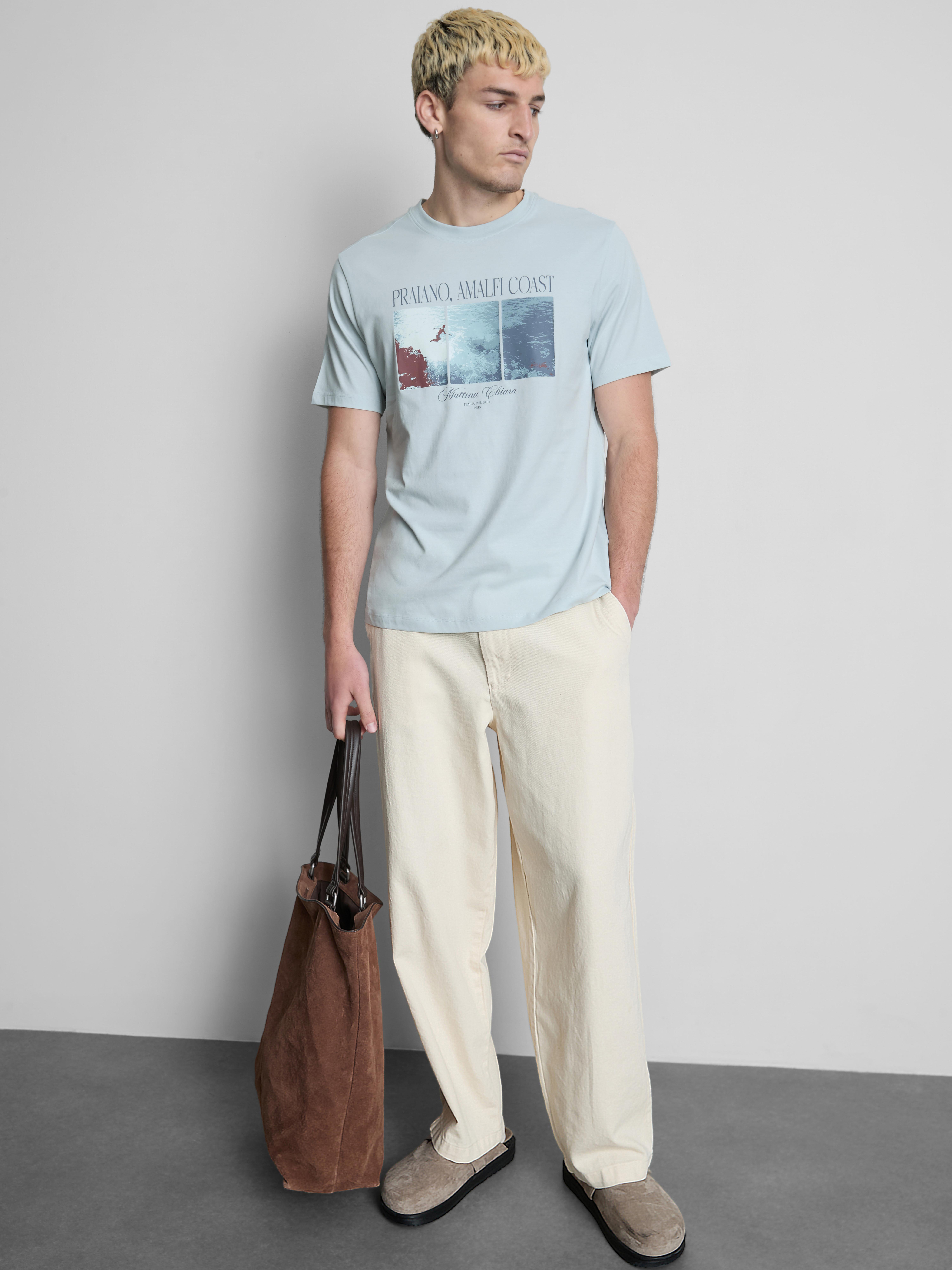Amalfi Coast Graphic T-Shirt