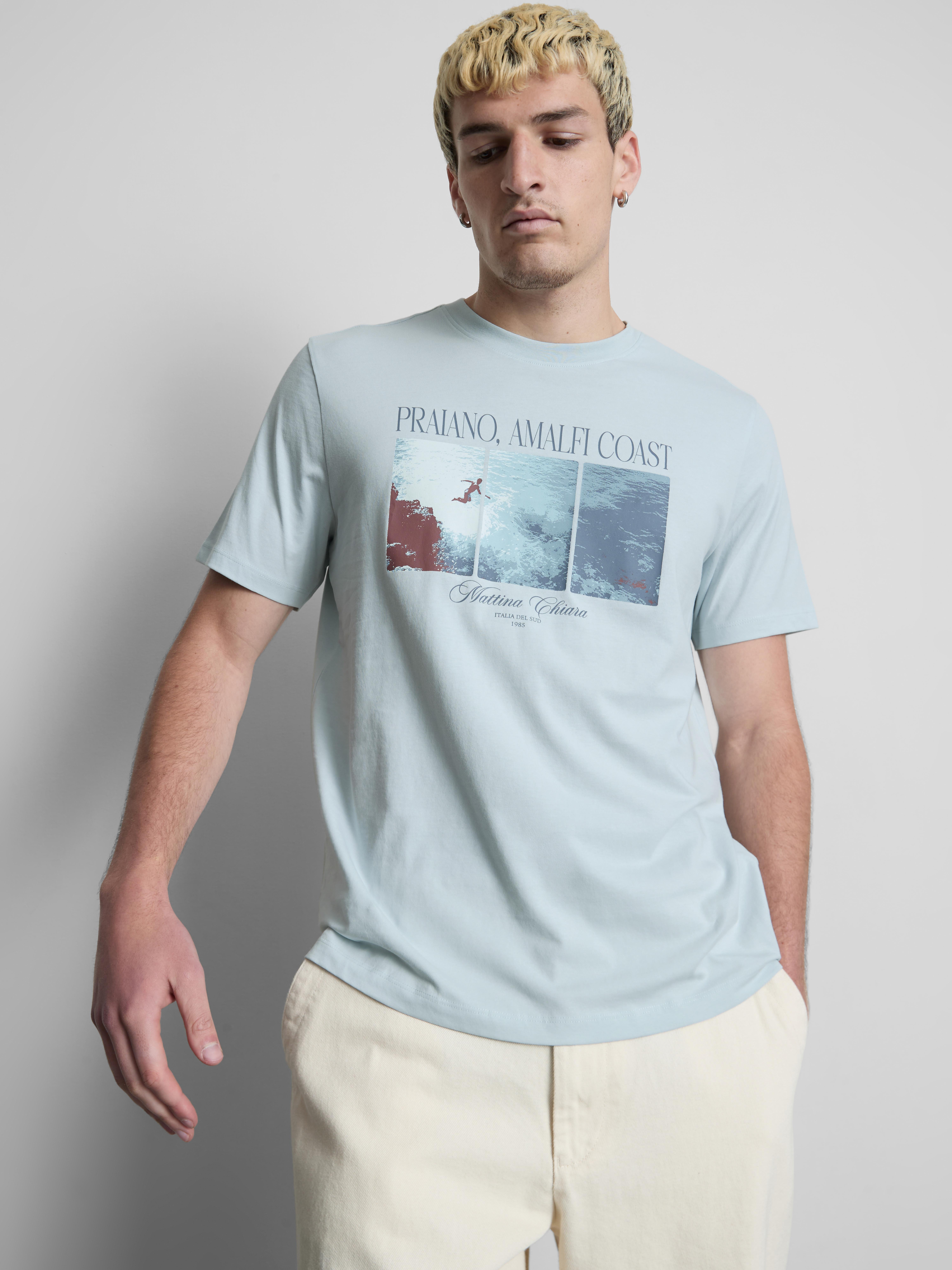 Amalfi Coast Graphic T-Shirt