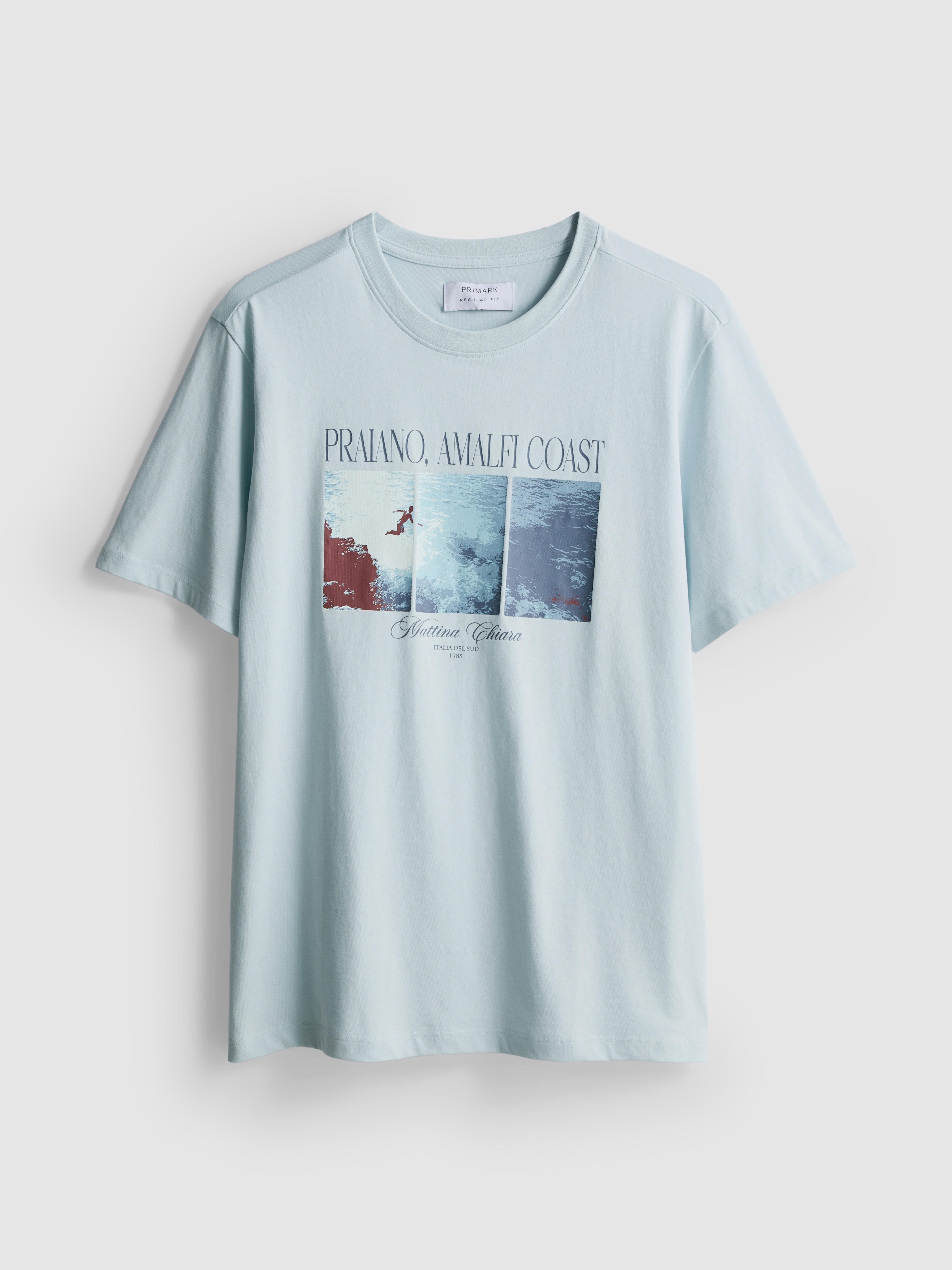 Amalfi Coast Graphic T-Shirt