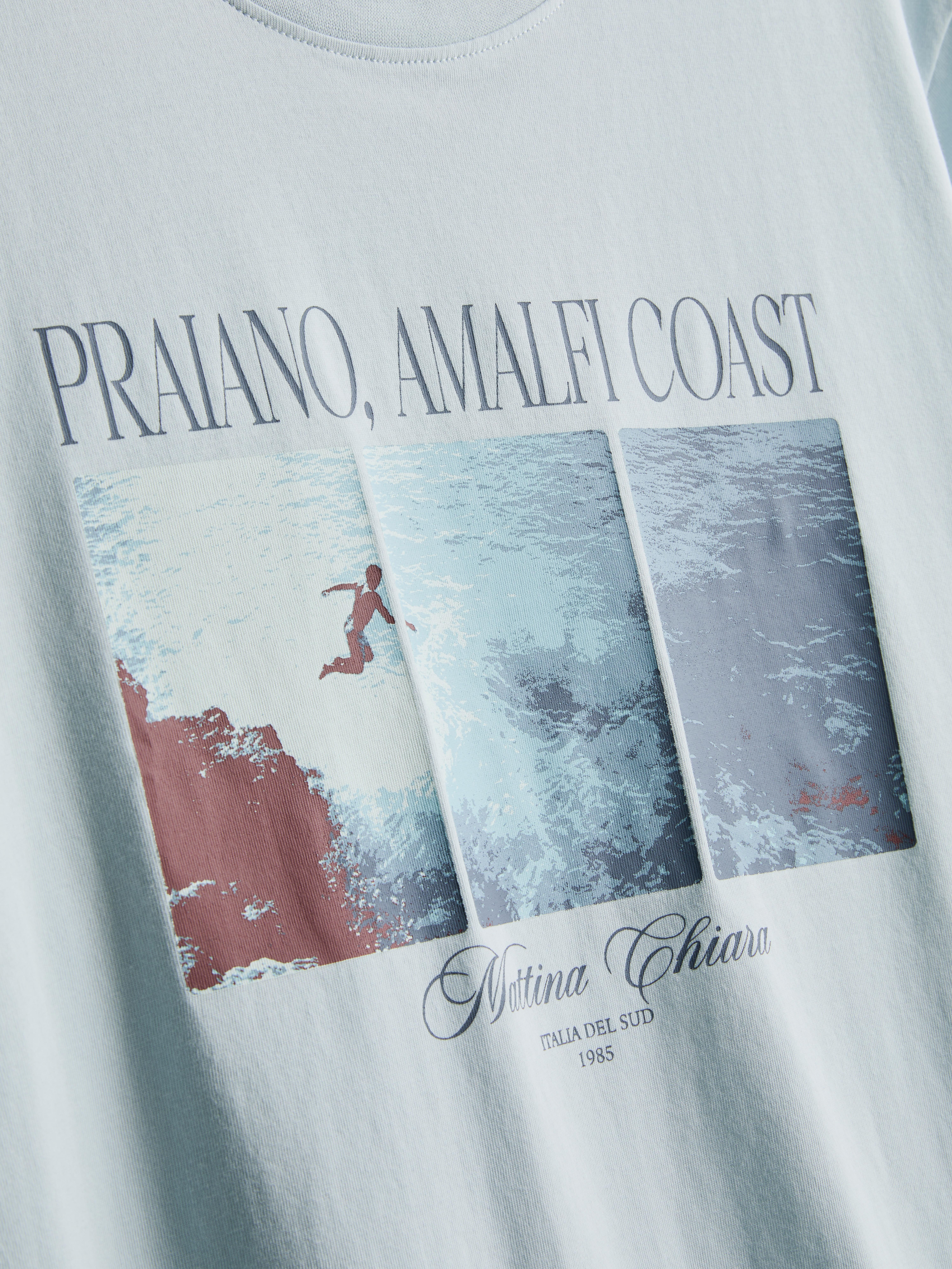 Amalfi Coast Graphic T-Shirt