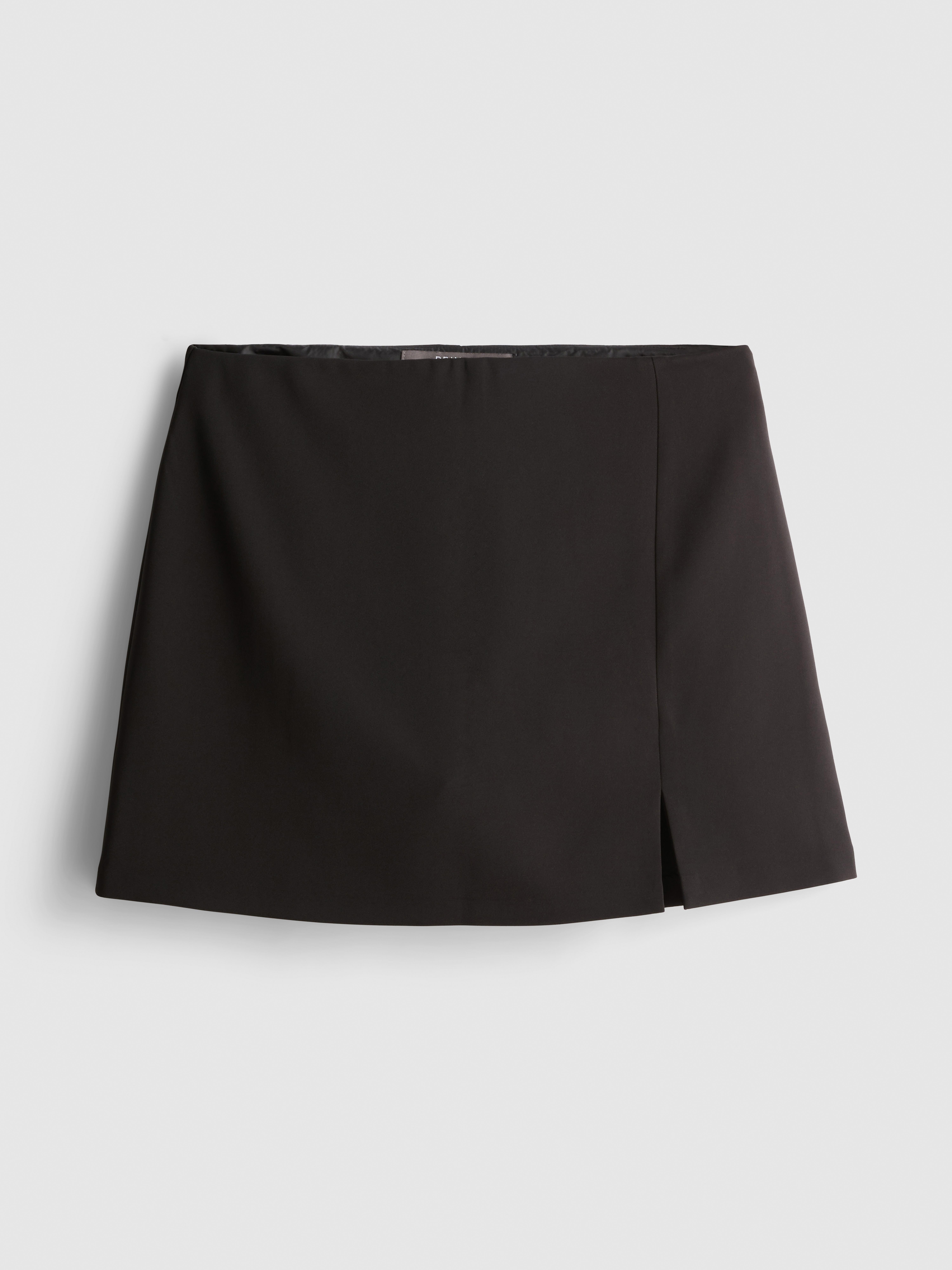 Split Front Mini Skort