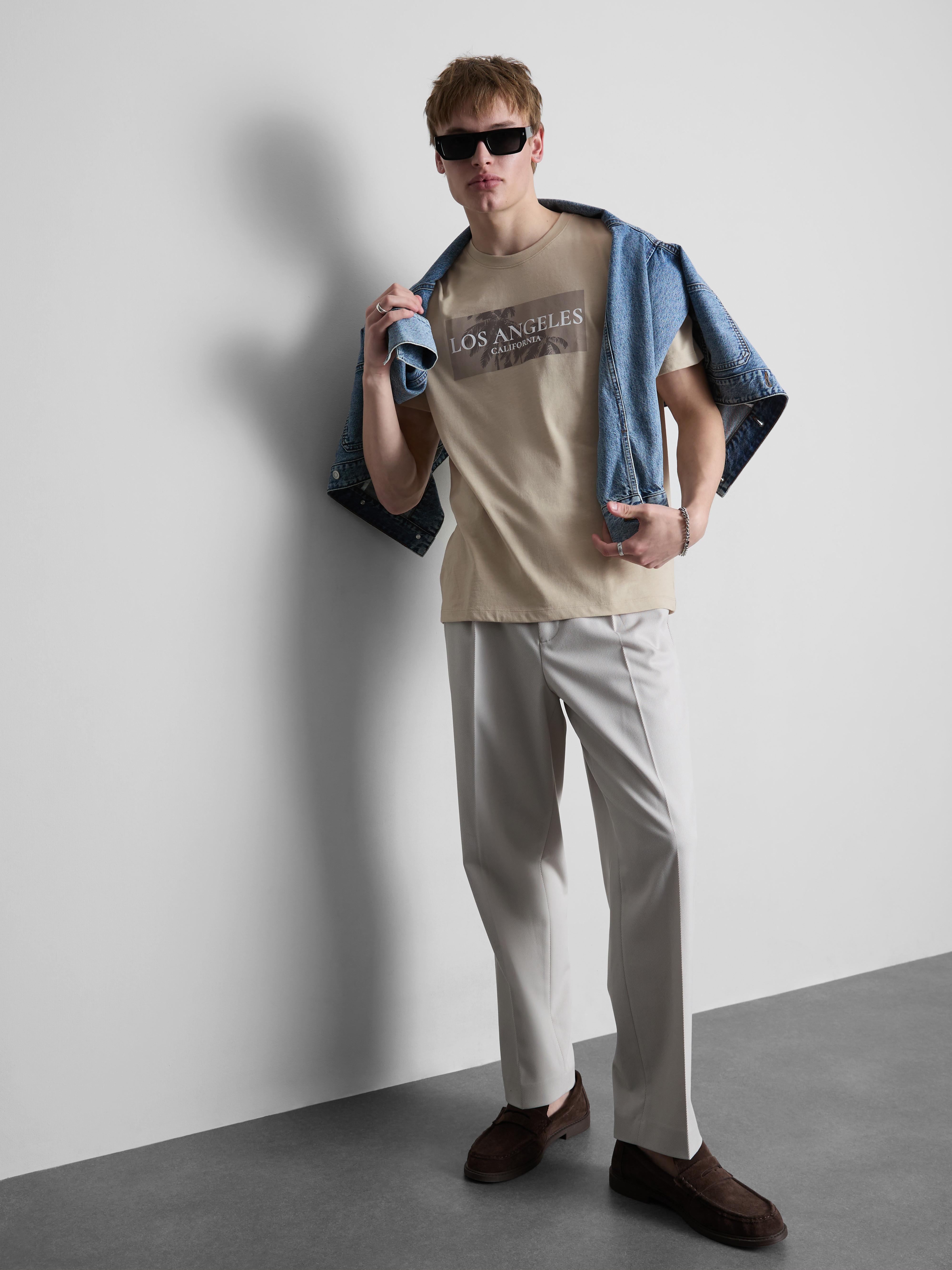 Camiseta con estampado gráfico «Los Angeles»