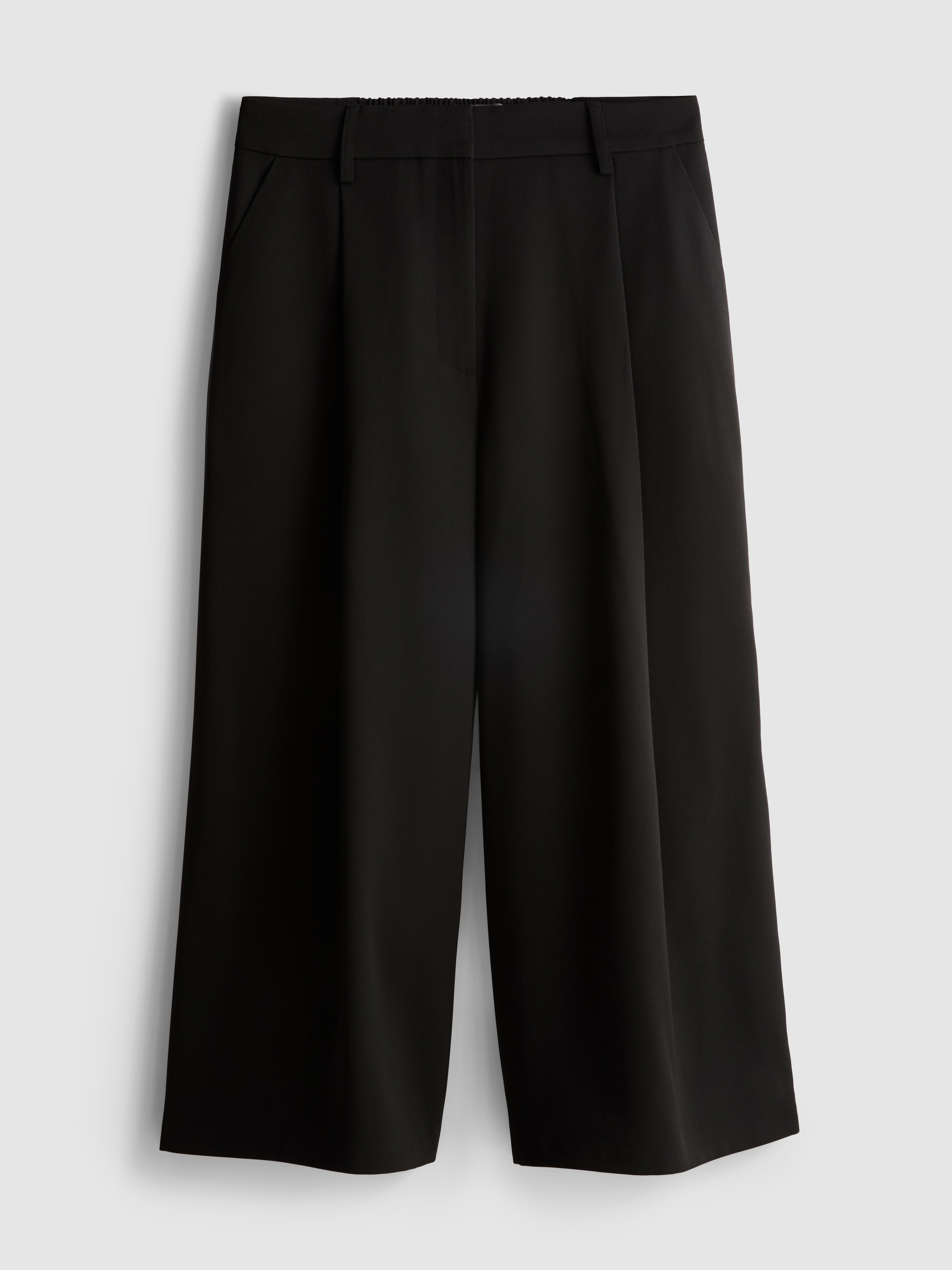 Falda-pantalón plisada Lila