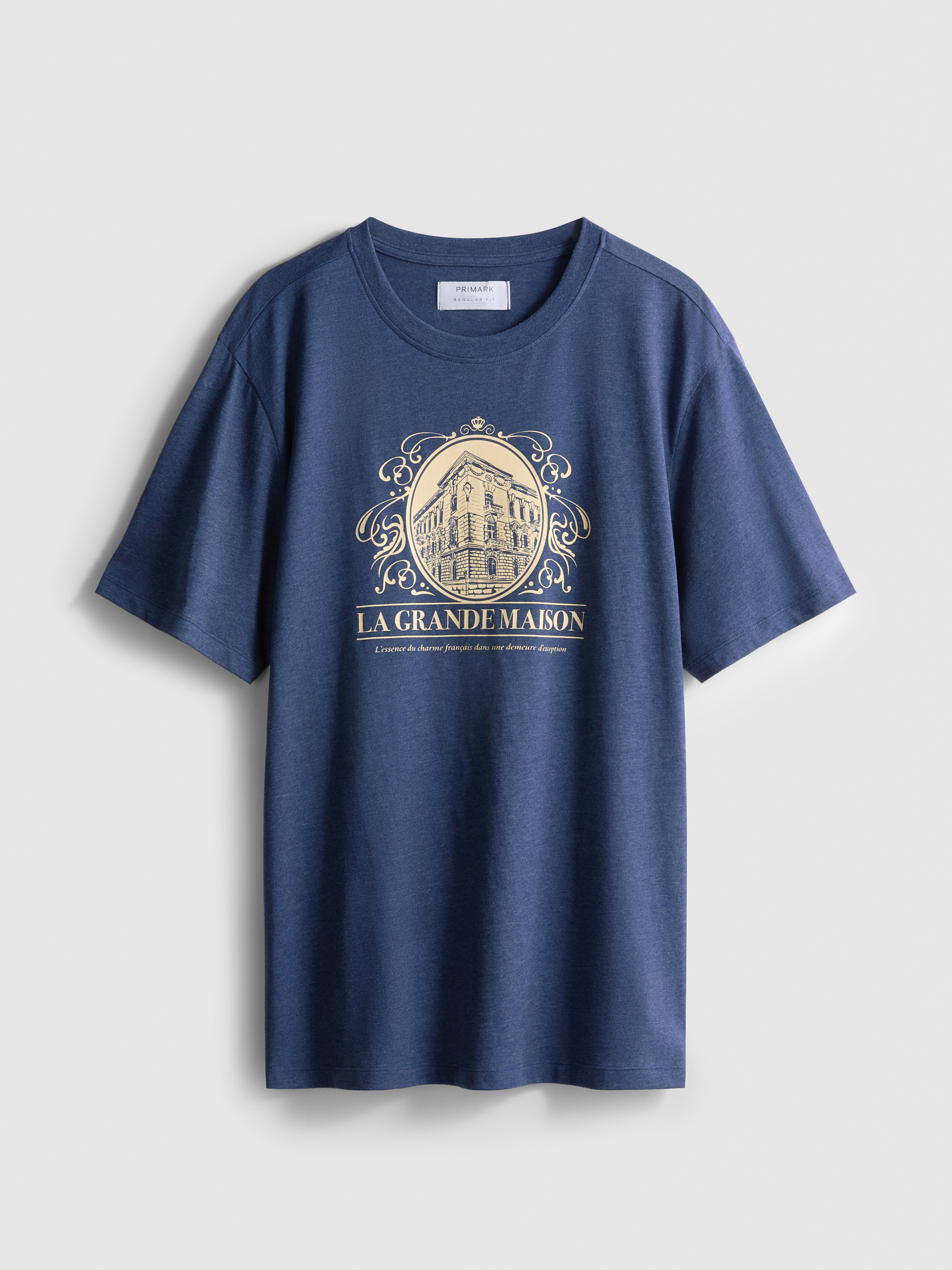 „La Grande Maison“ T-Shirt mit Grafik