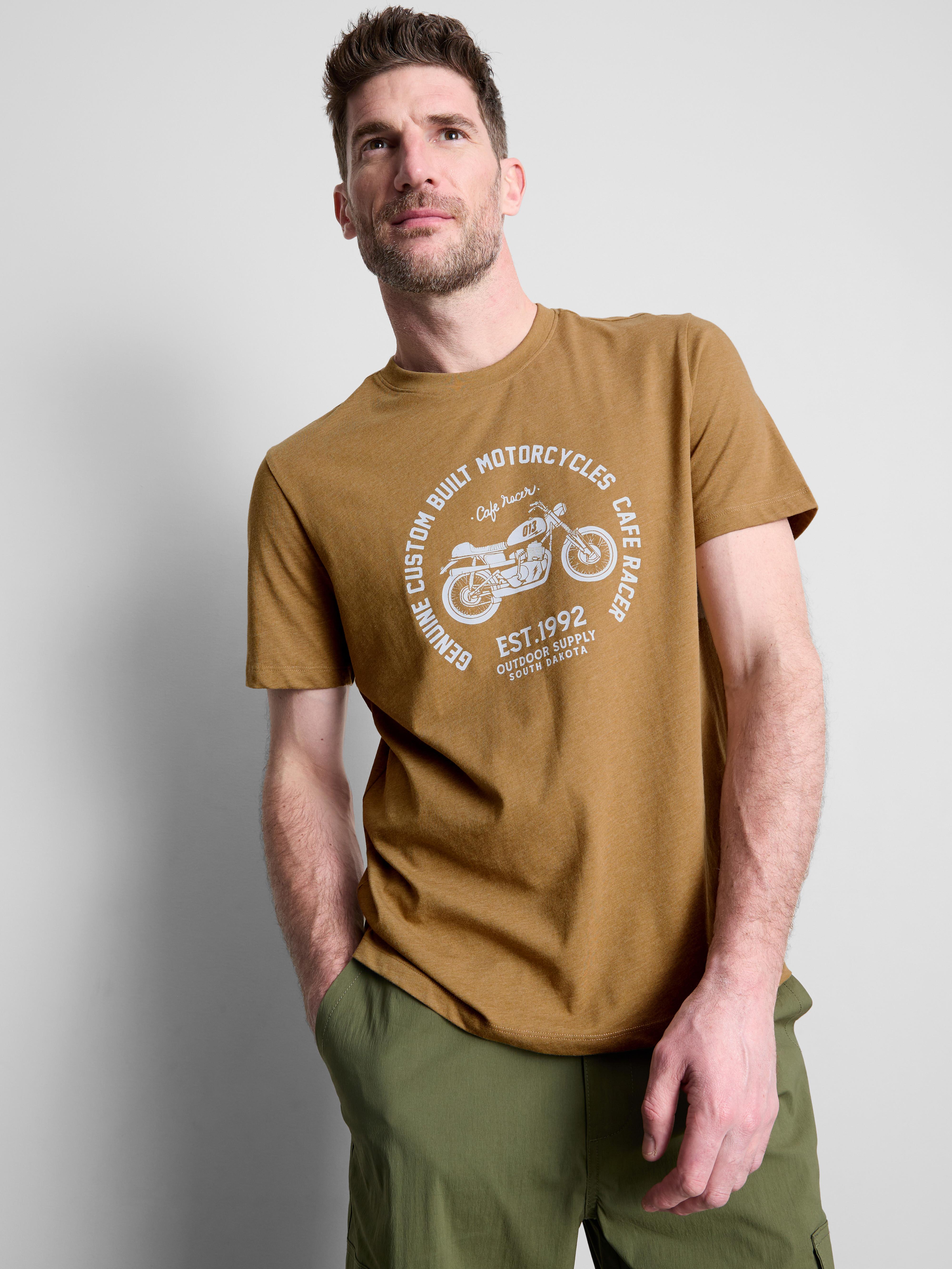 Motorcycle Graphic T-Shirt