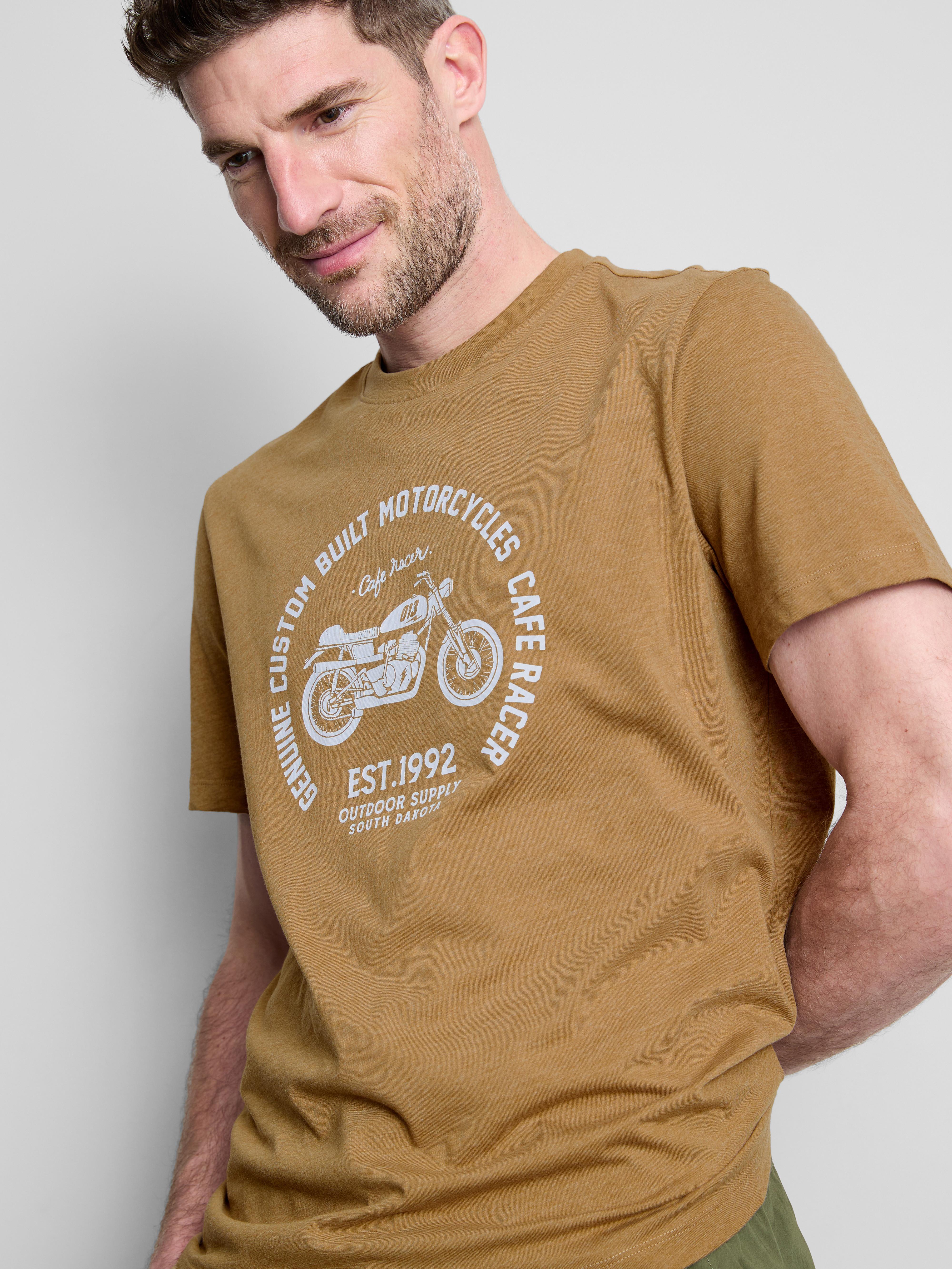 Motorcycle Graphic T-Shirt