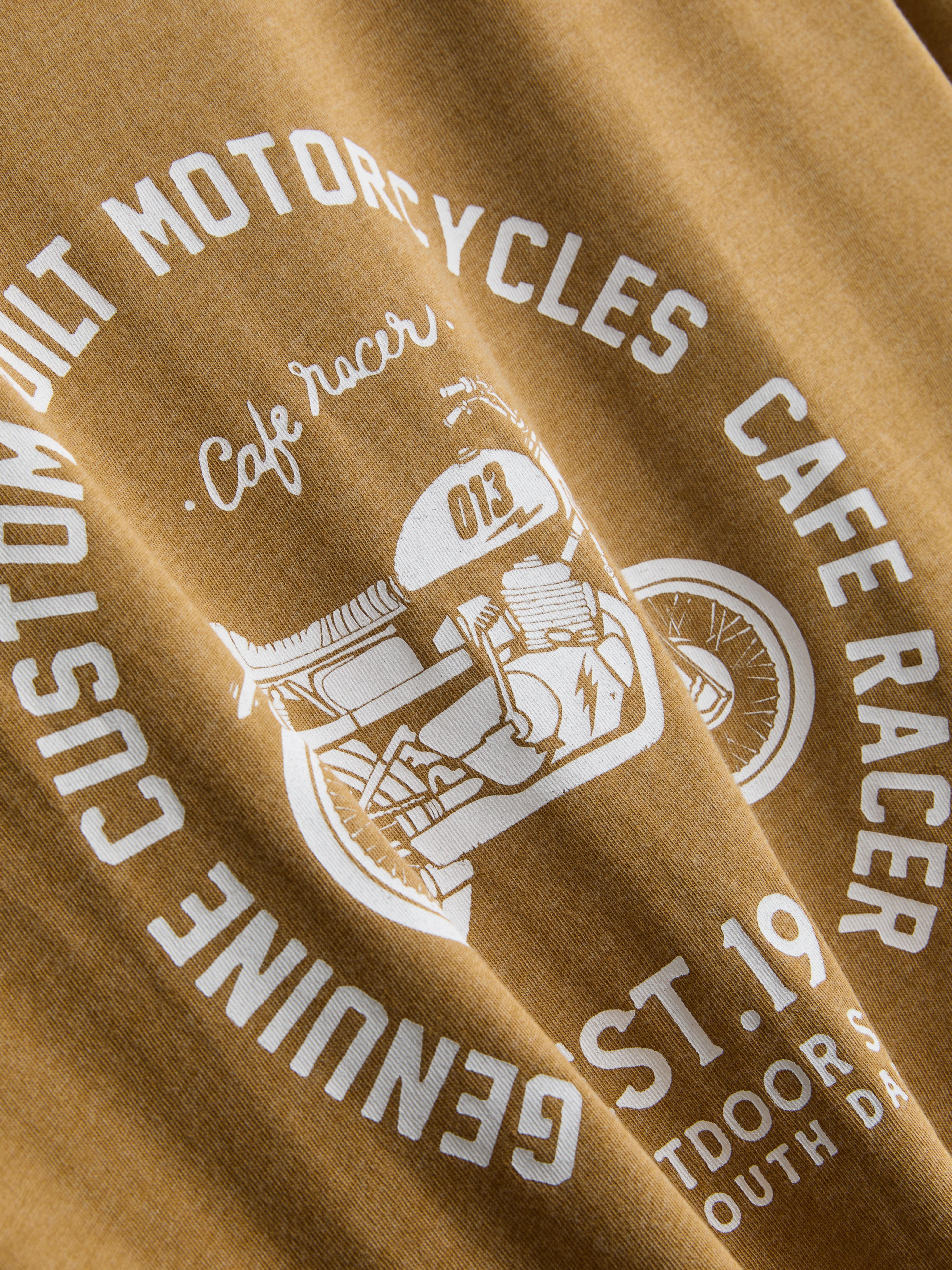 Motorcycle Graphic T-Shirt