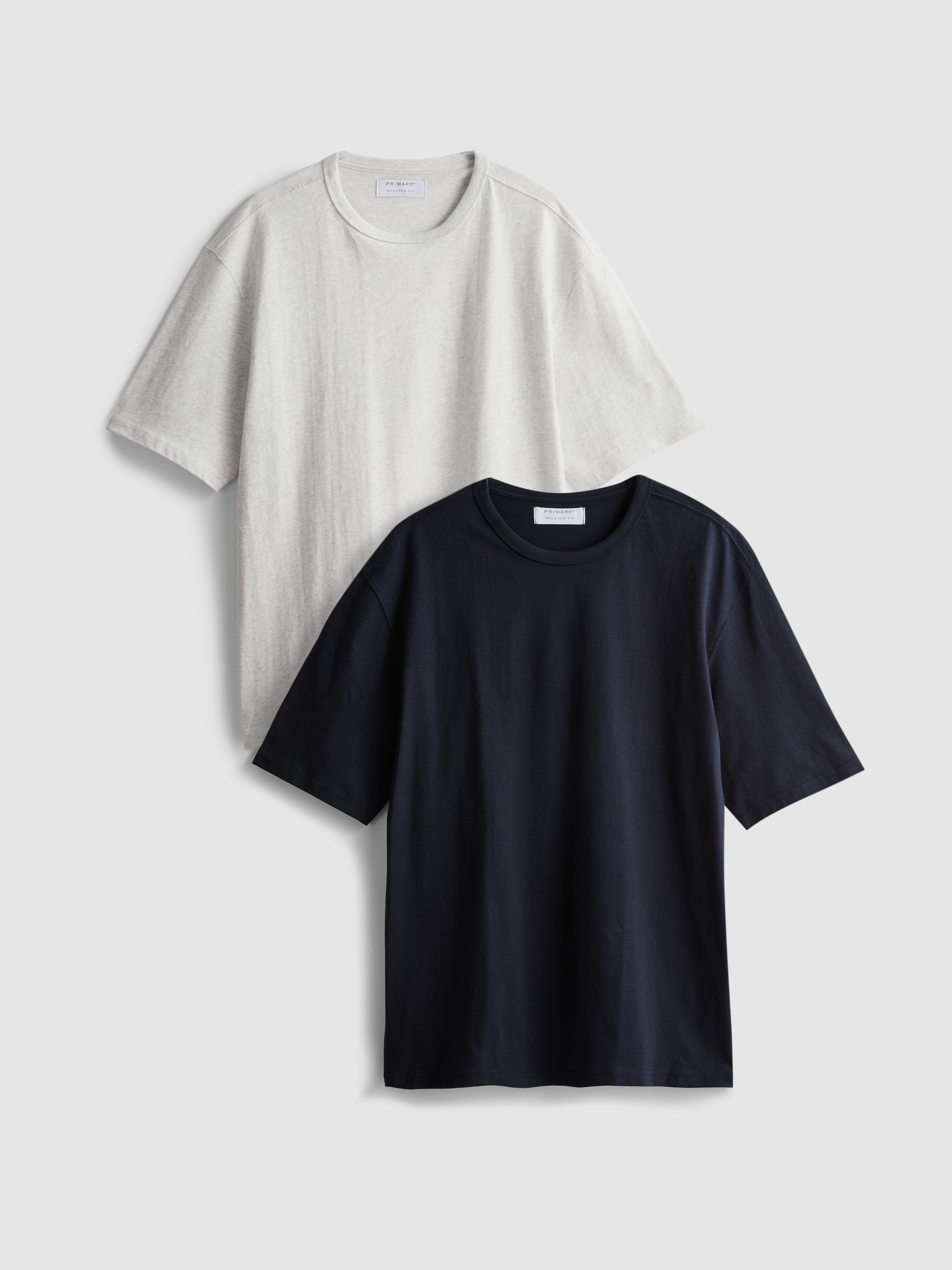2pk Relaxed Fit Cotton T-Shirts