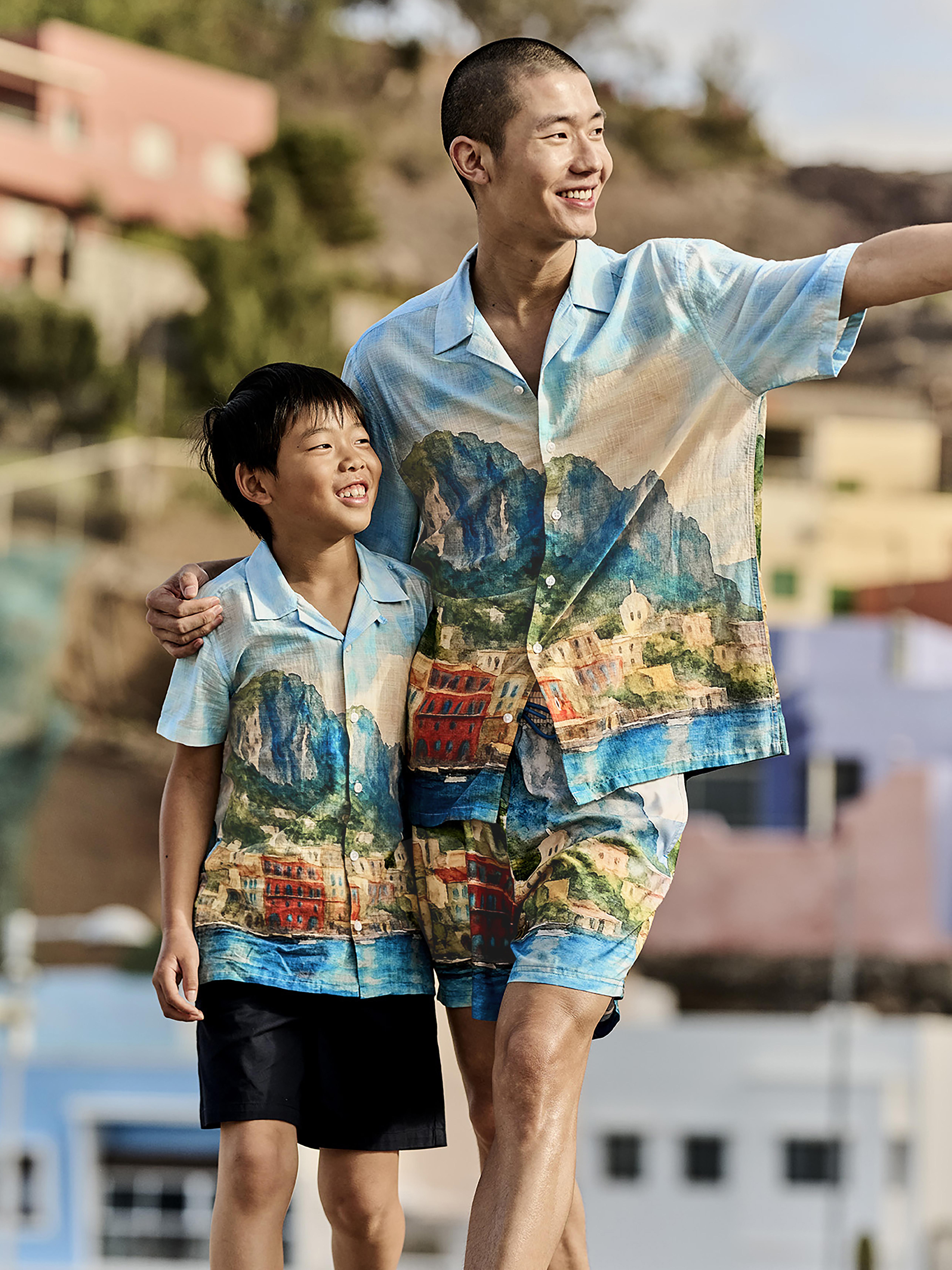 7-15yrs | Scenic Print Shirt