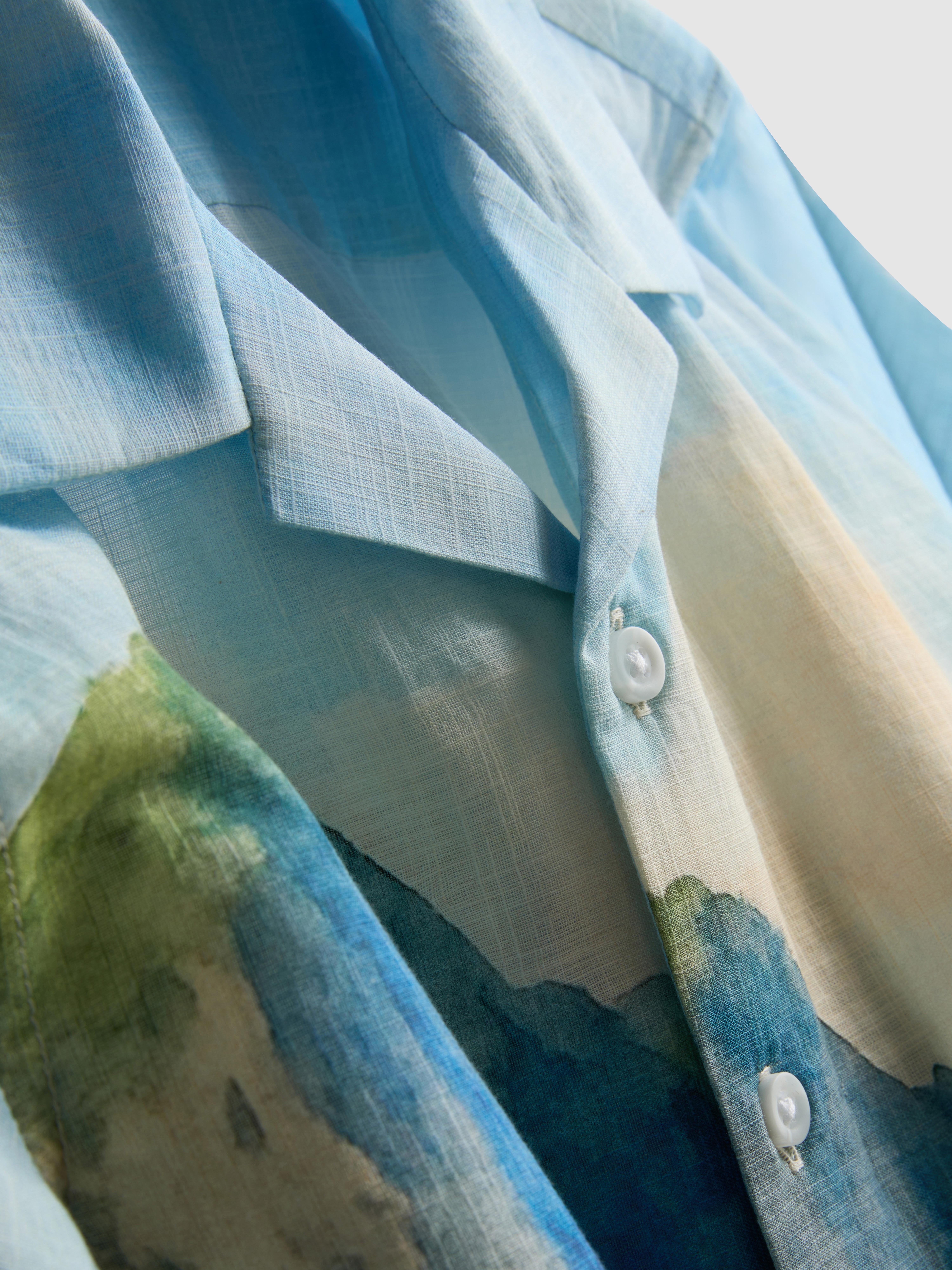 7-15yrs | Scenic Print Shirt