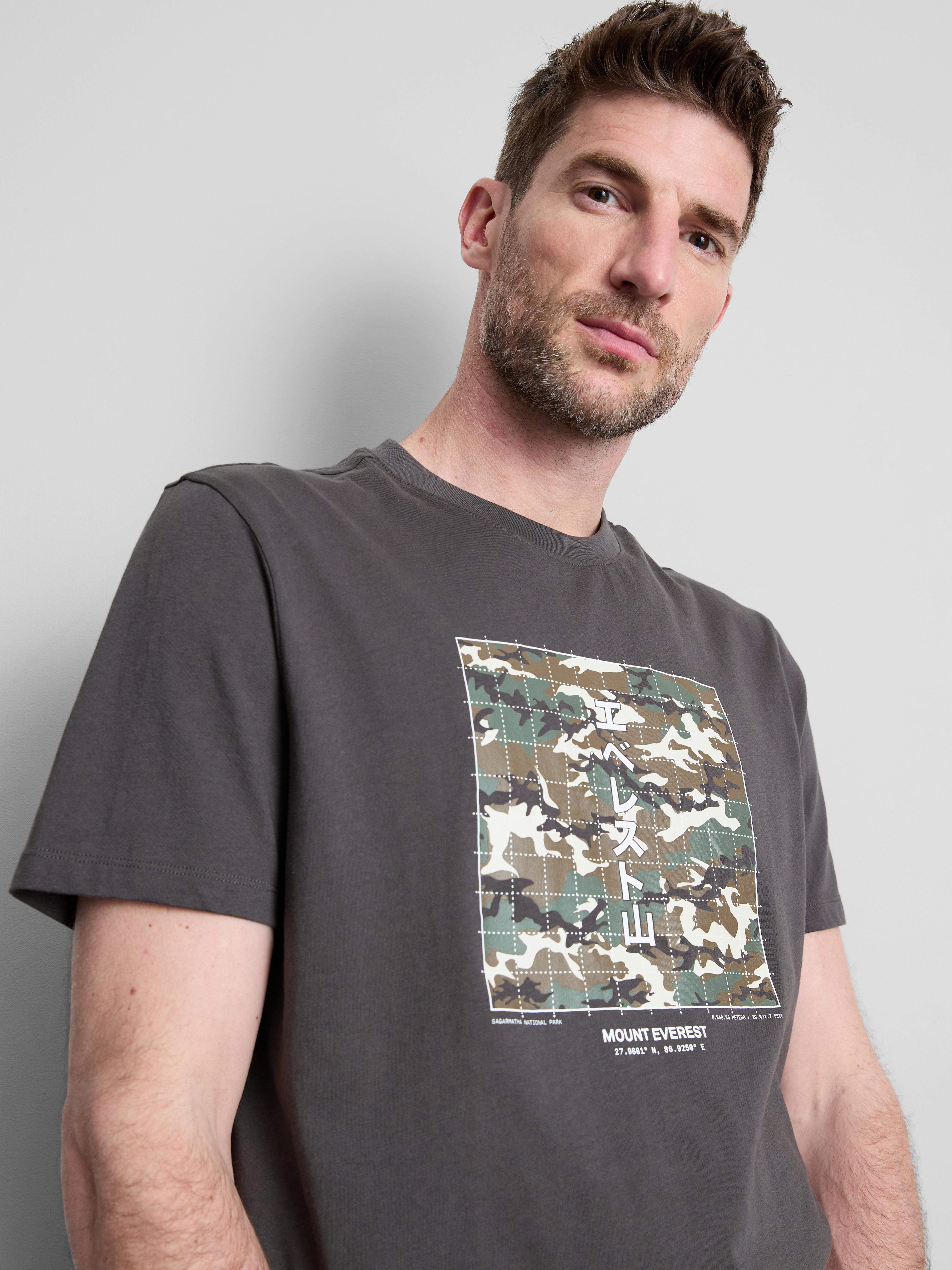 Tricou cu imprimeu Mount Everest