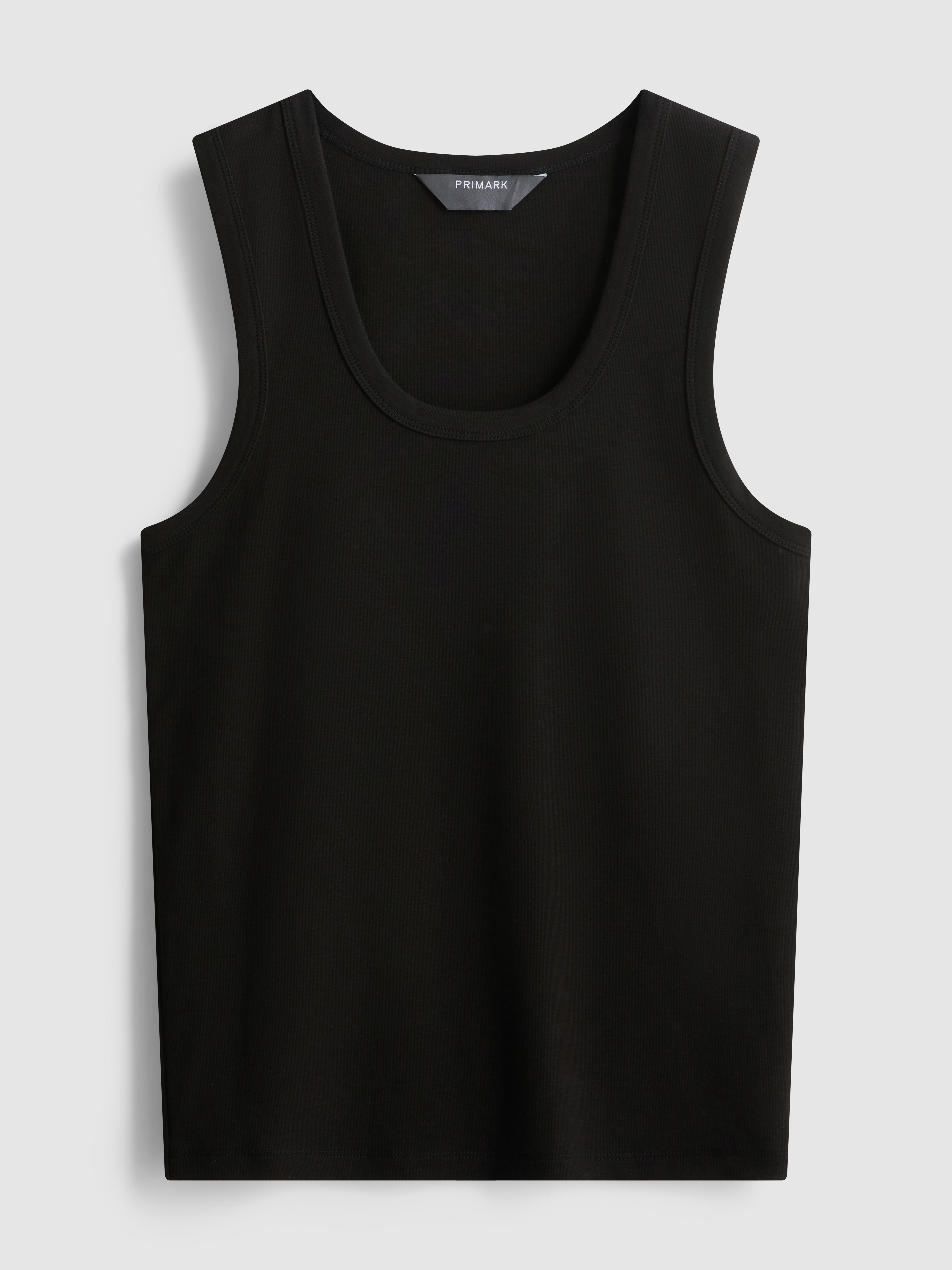 Madewell Brightside Canotta Donna Con Scollo Rotondo - Maglia Leggera A Coste