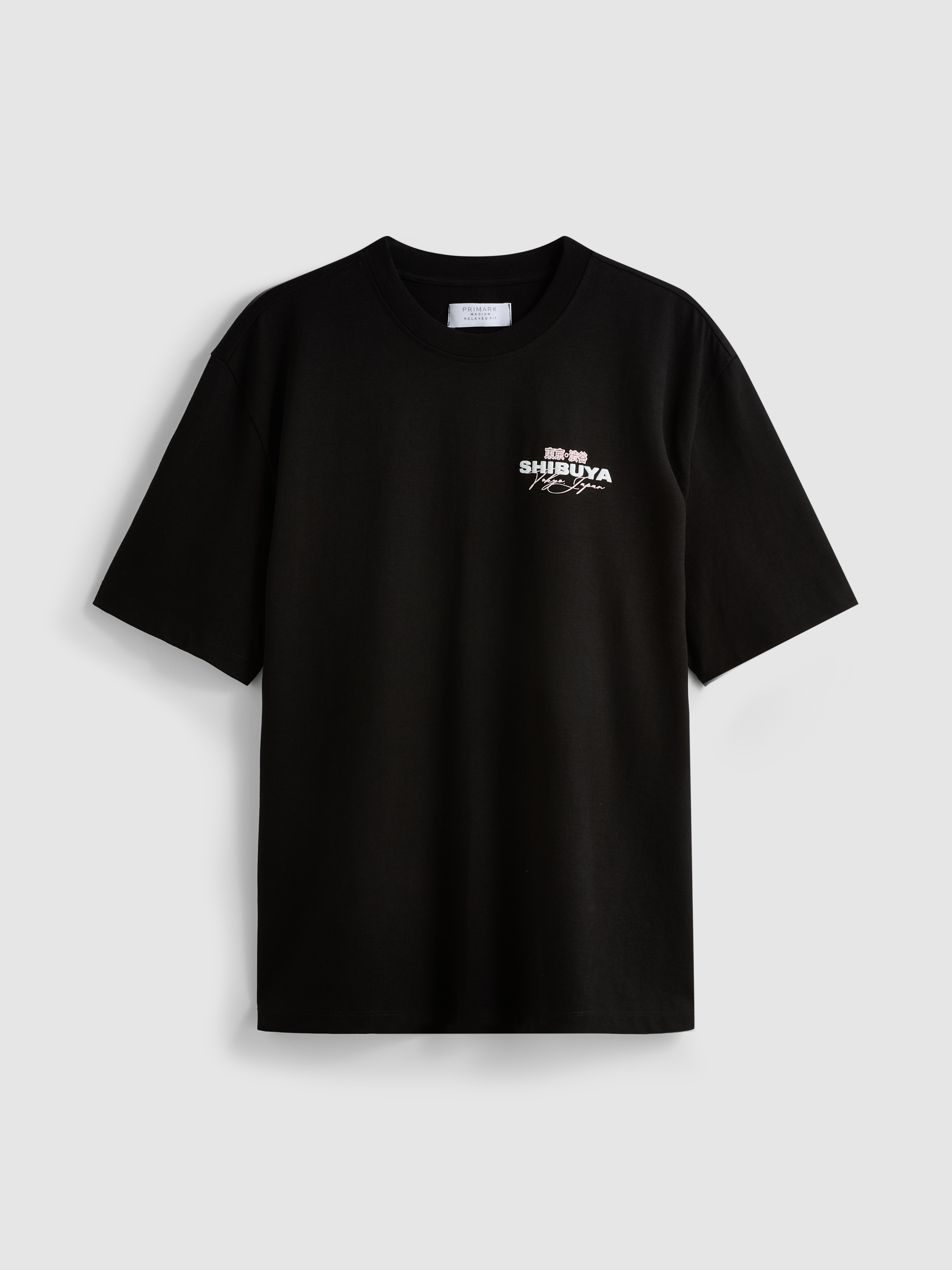 Men's Black Shibuya Tokyo Short-Sleeve T-Shirt