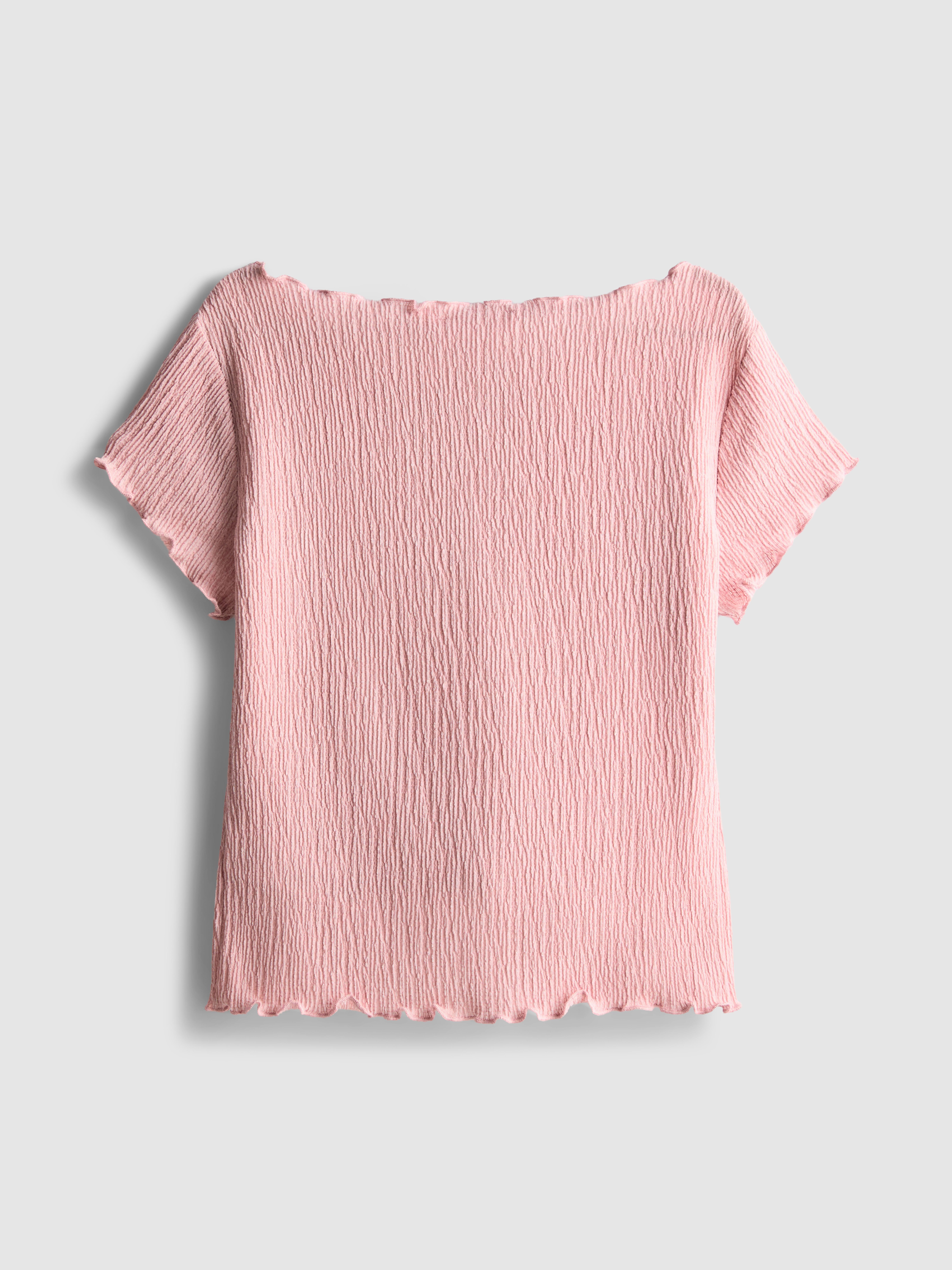 7-15yrs | Crinkle Textured Blouse