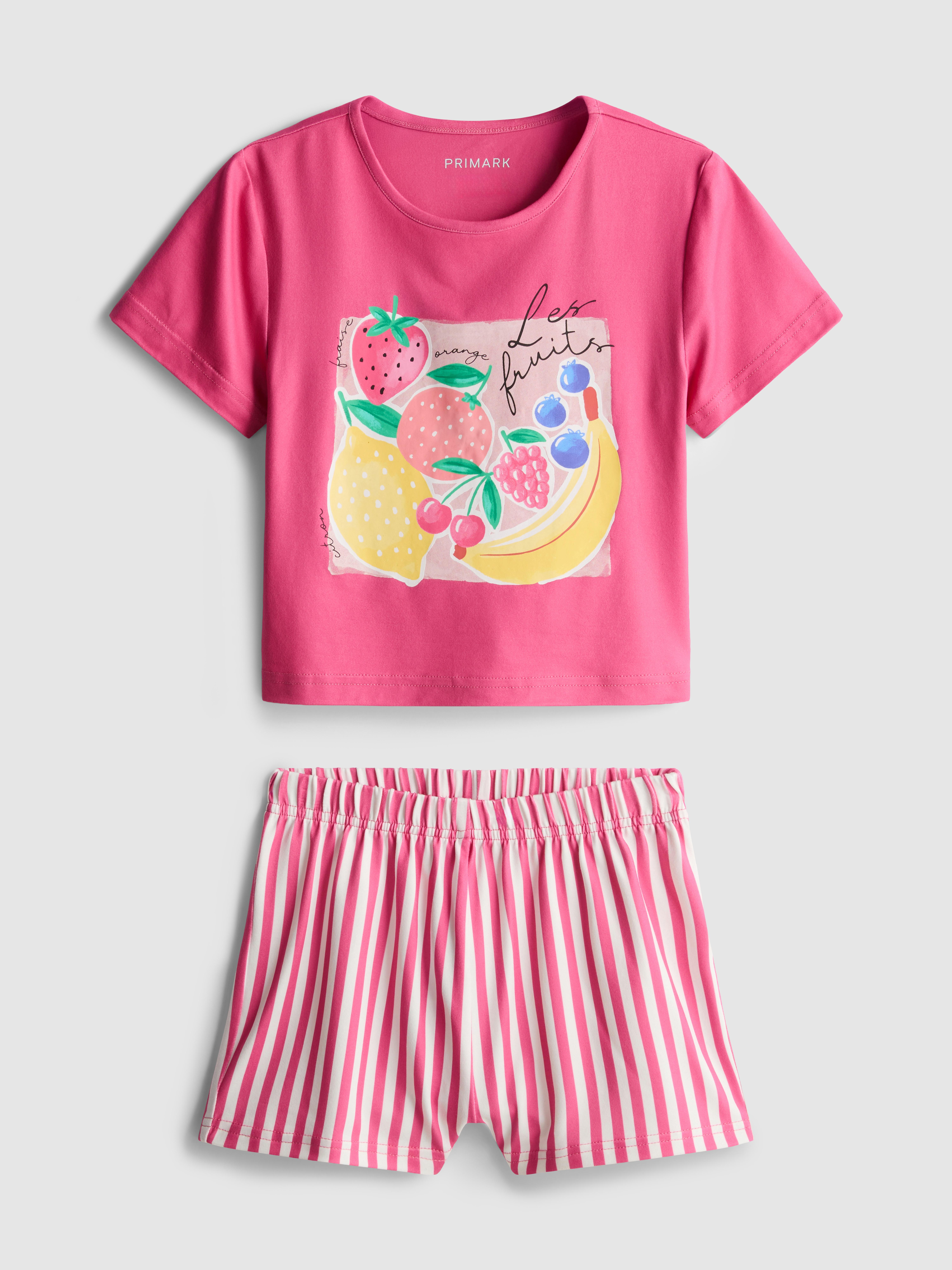 1,5-10 años | Camiseta frutal y pantalones cortos
