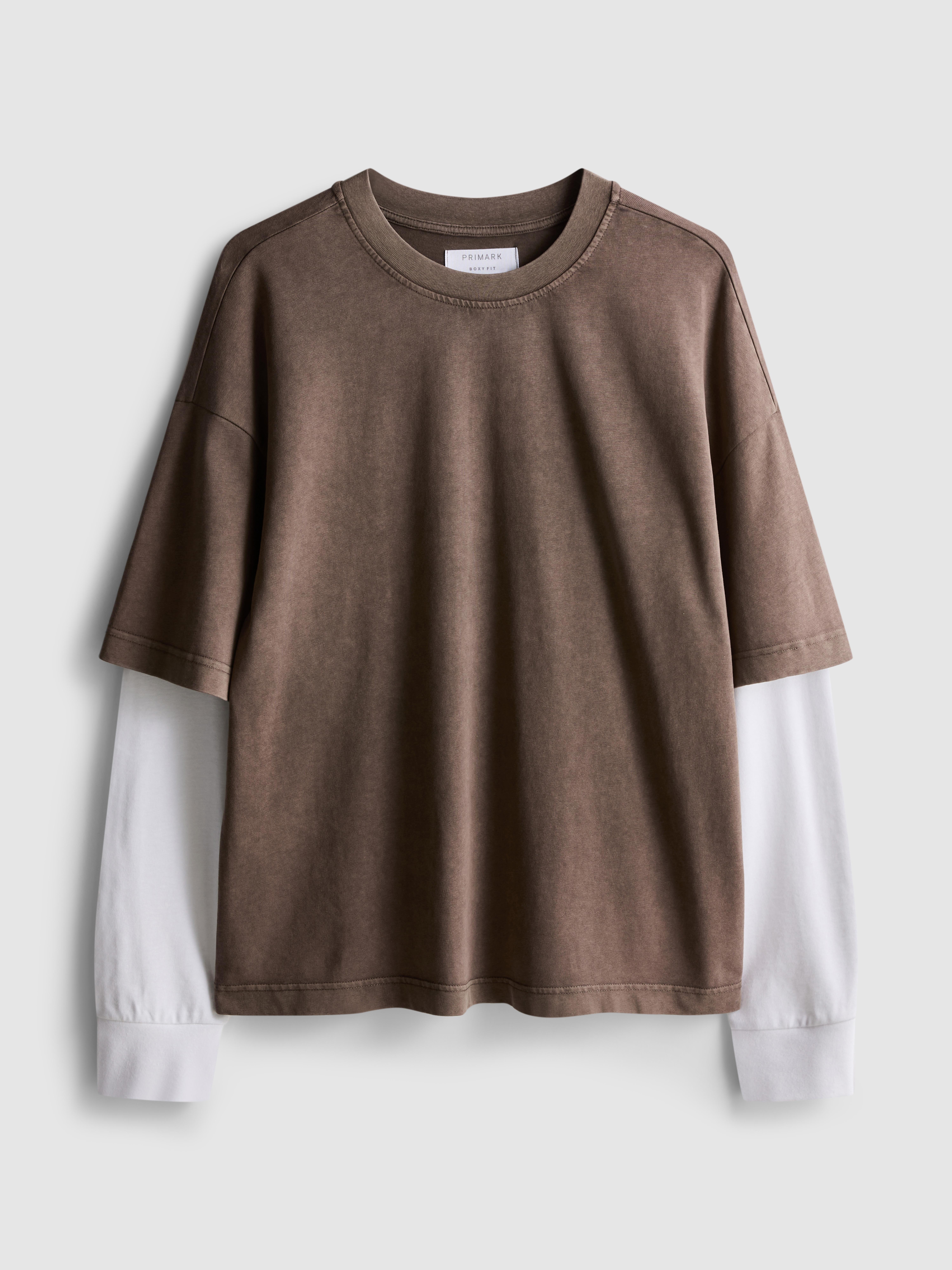 Long Sleeve Washed T-Shirt
