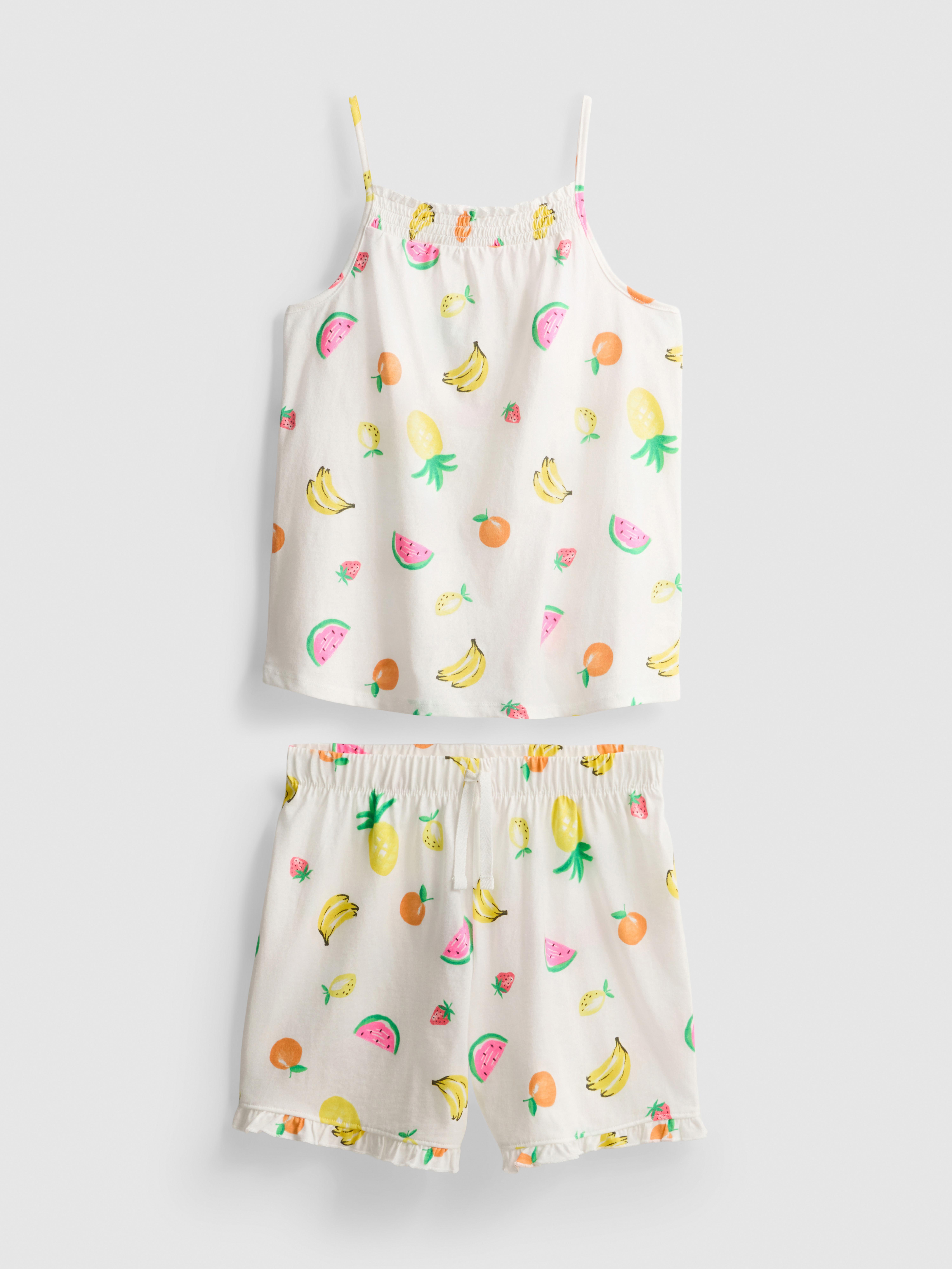 1.5-10yrs | Fruit Print Cami Pyjama Set
