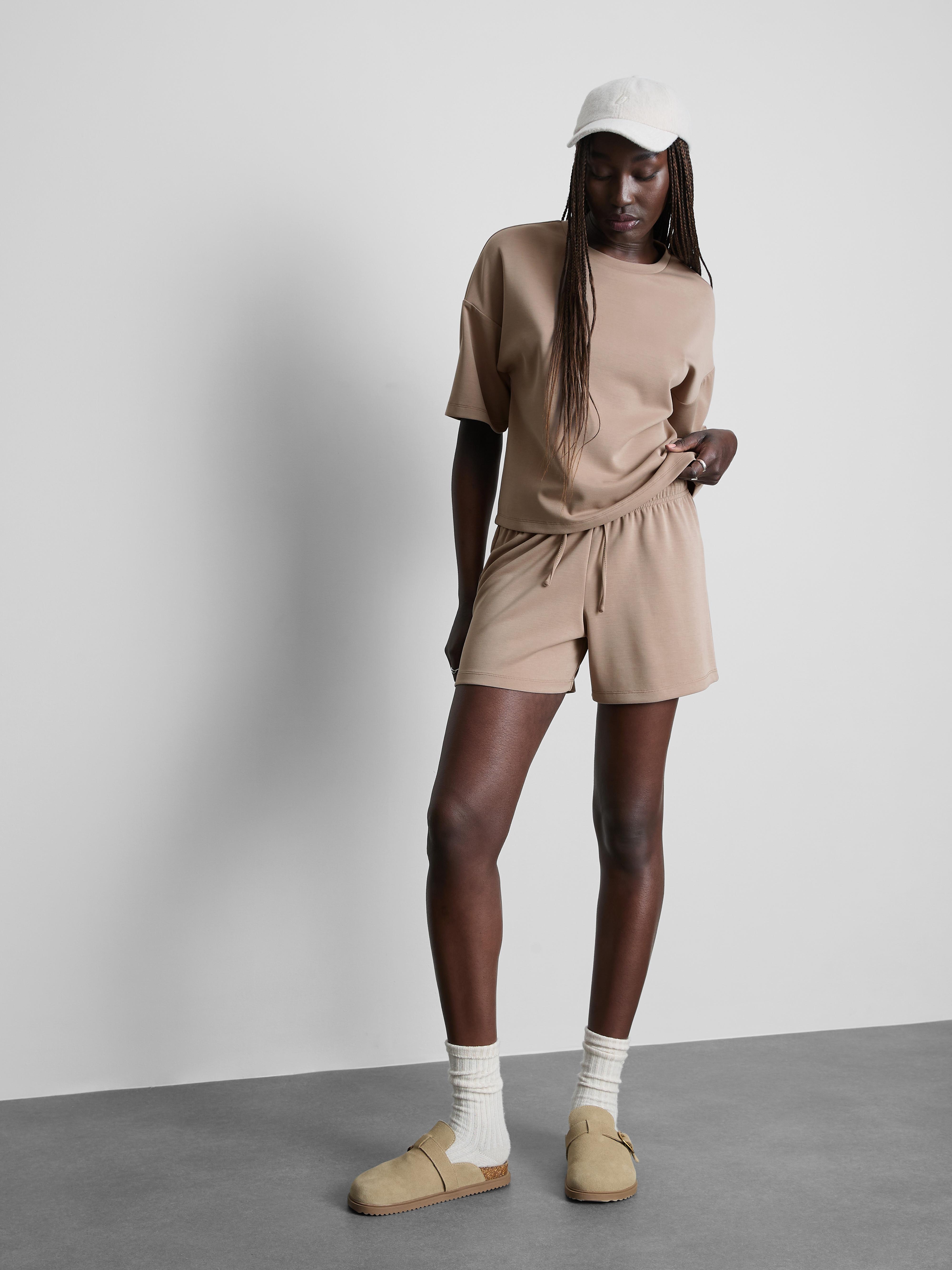 NAGY FOGÁS | Laza szabású modálkeverék rövidnadrág