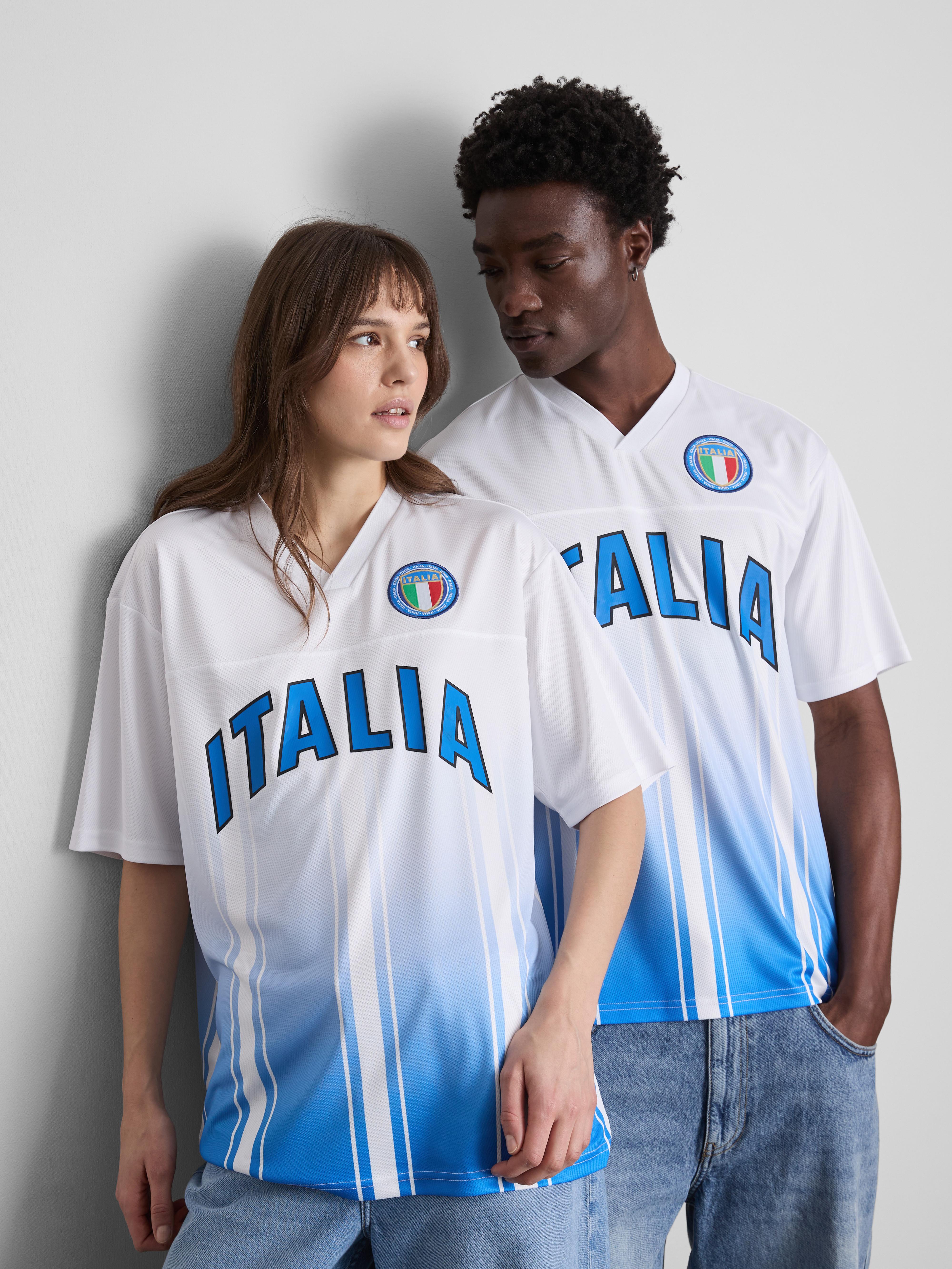 Camiseta de malla de la Copa del Mundo de Italia