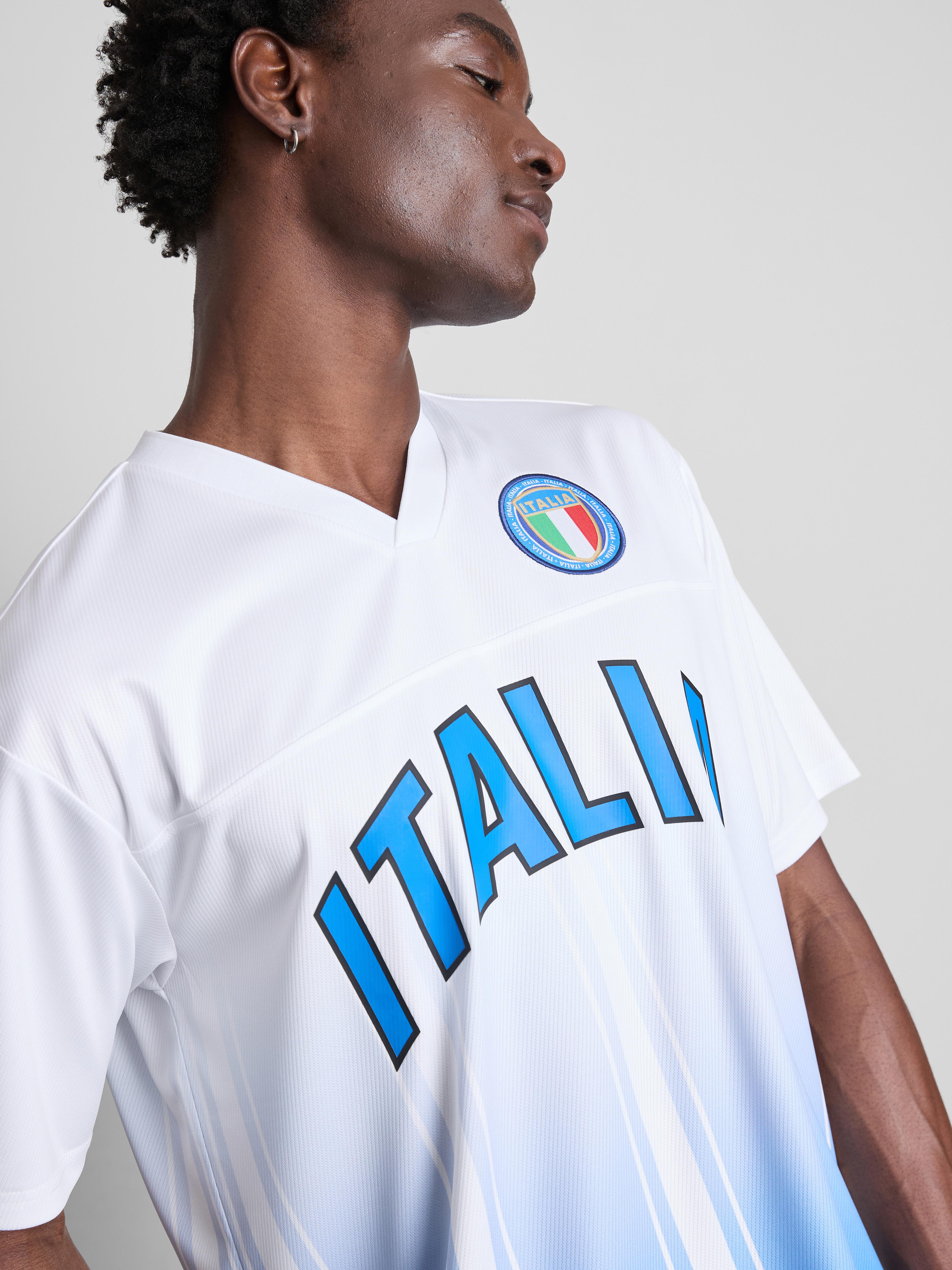 Camiseta de malla de la Copa del Mundo de Italia