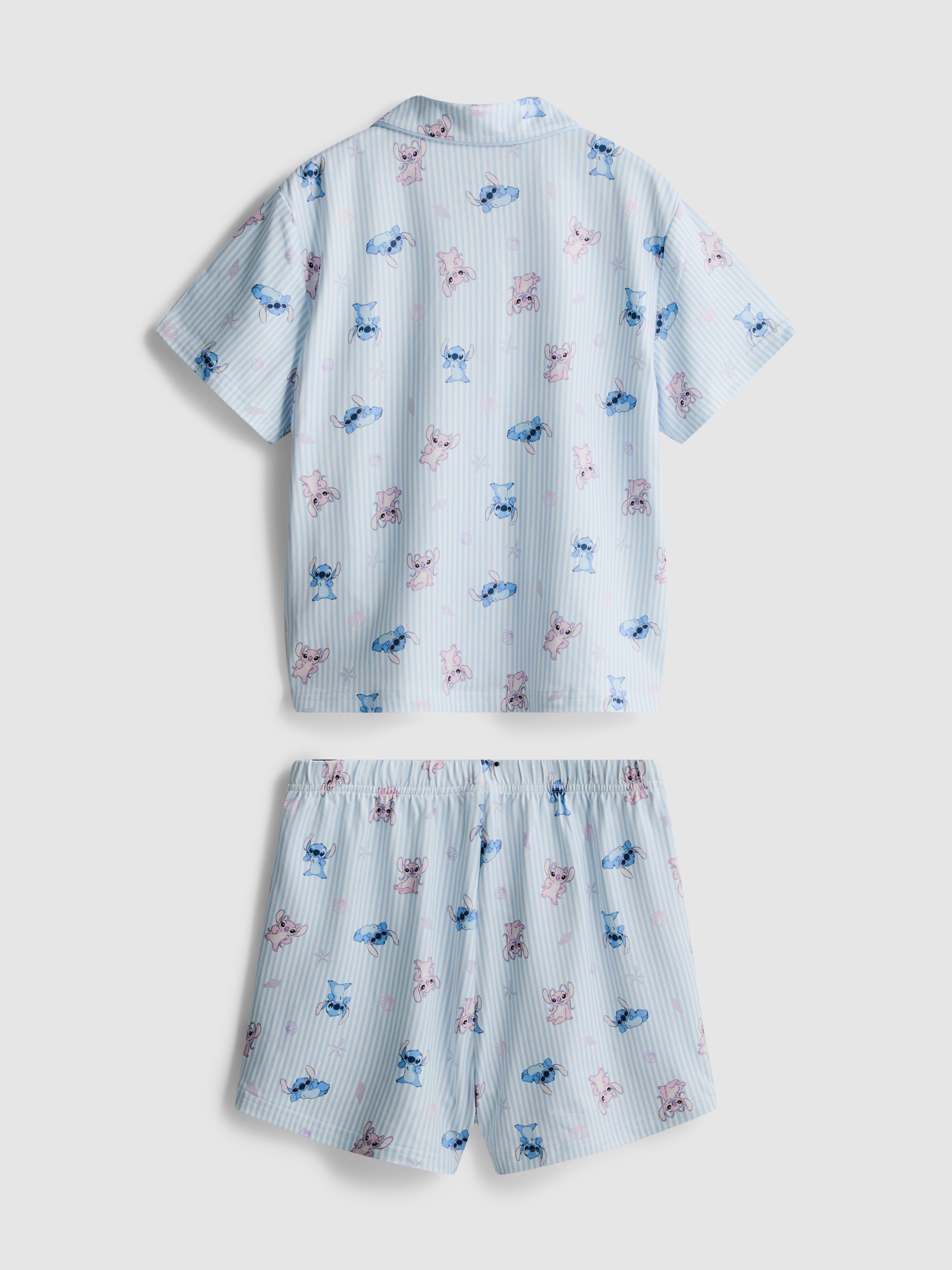 5-15yrs | Disney’s Stitch Short Shirt Pyjamas