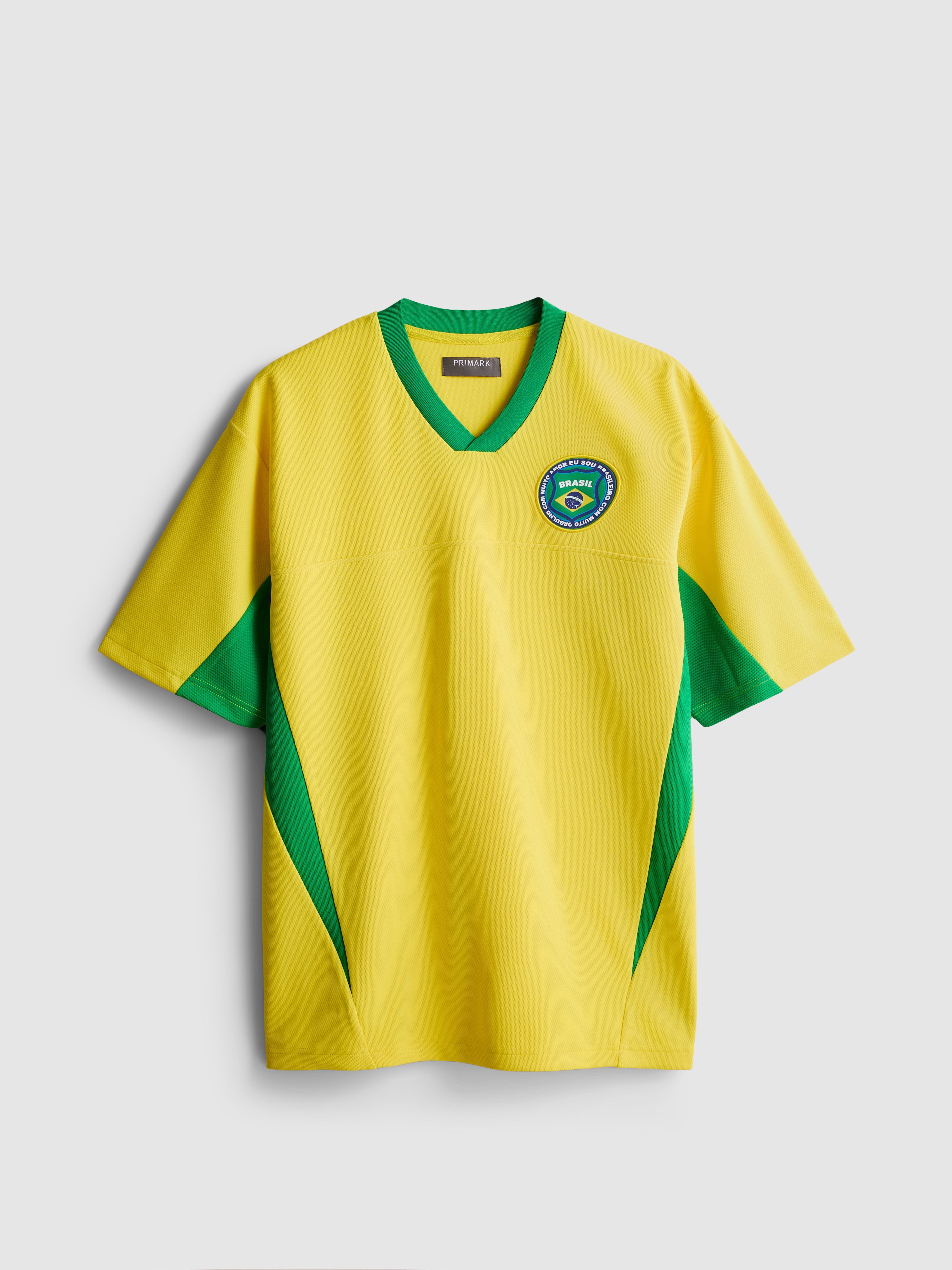 Brazil Short Sleeve Mesh T-Shirt