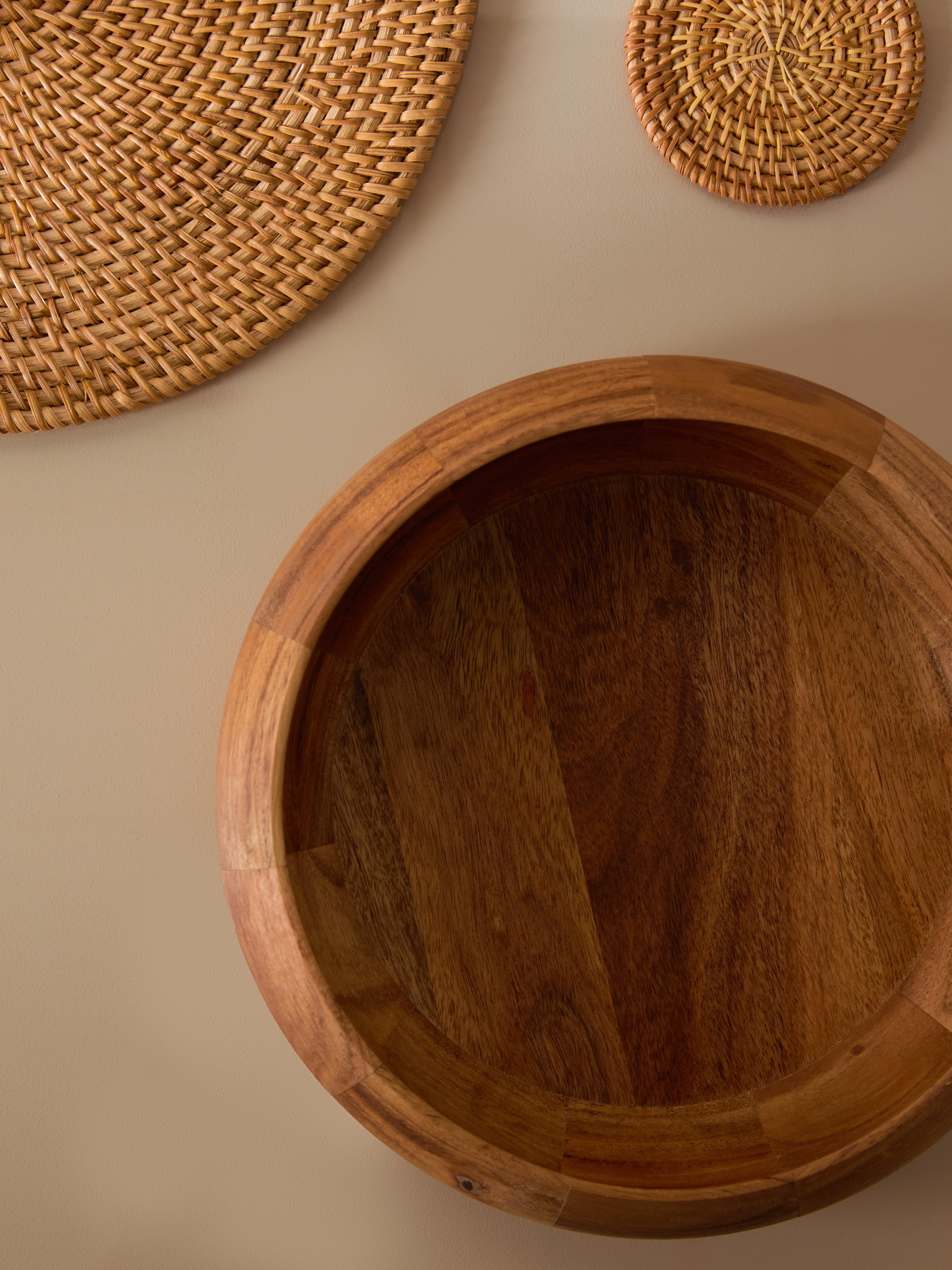 The Edit Wooden Bowl