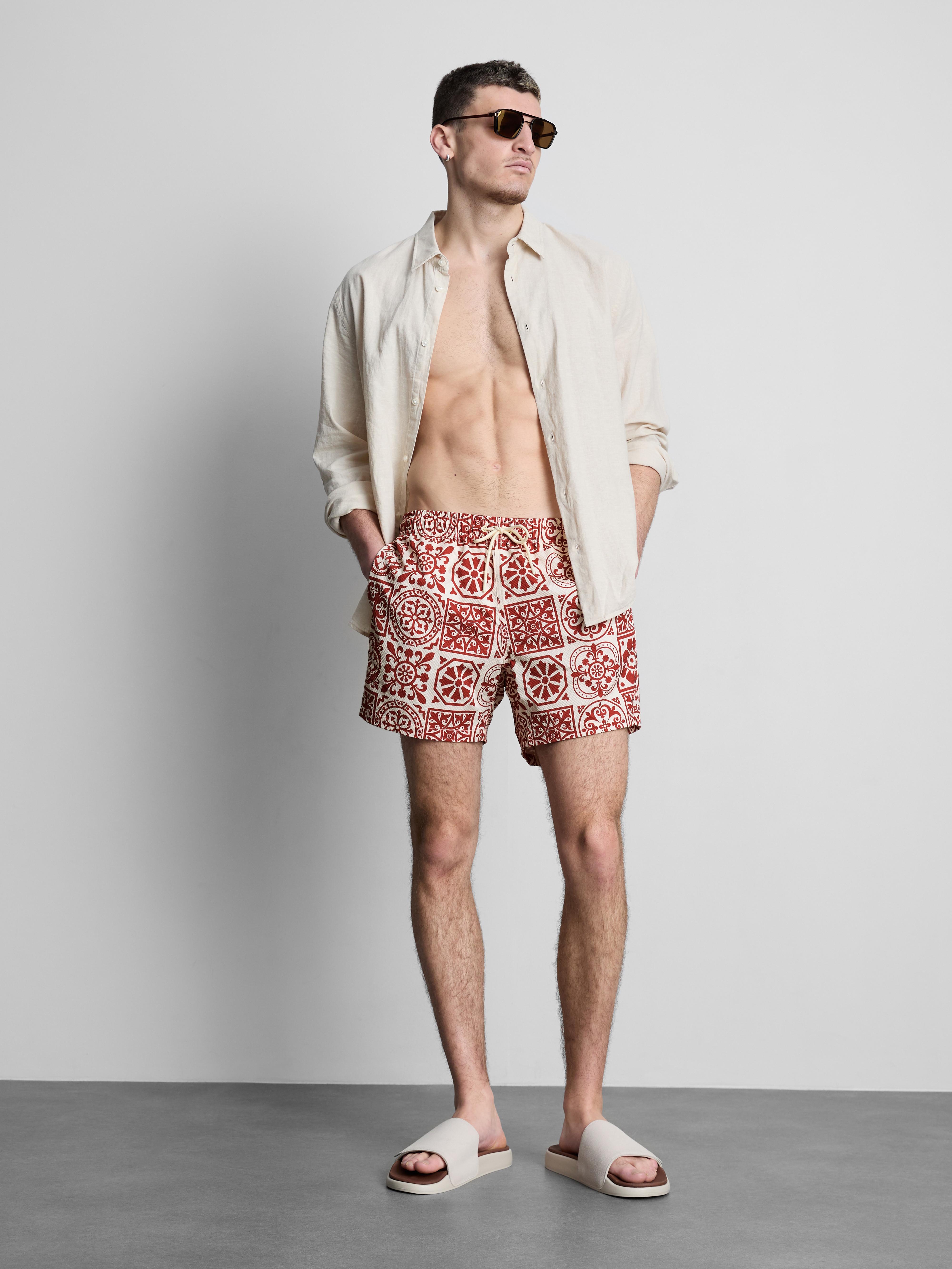 Plavecké šortky s potiskem