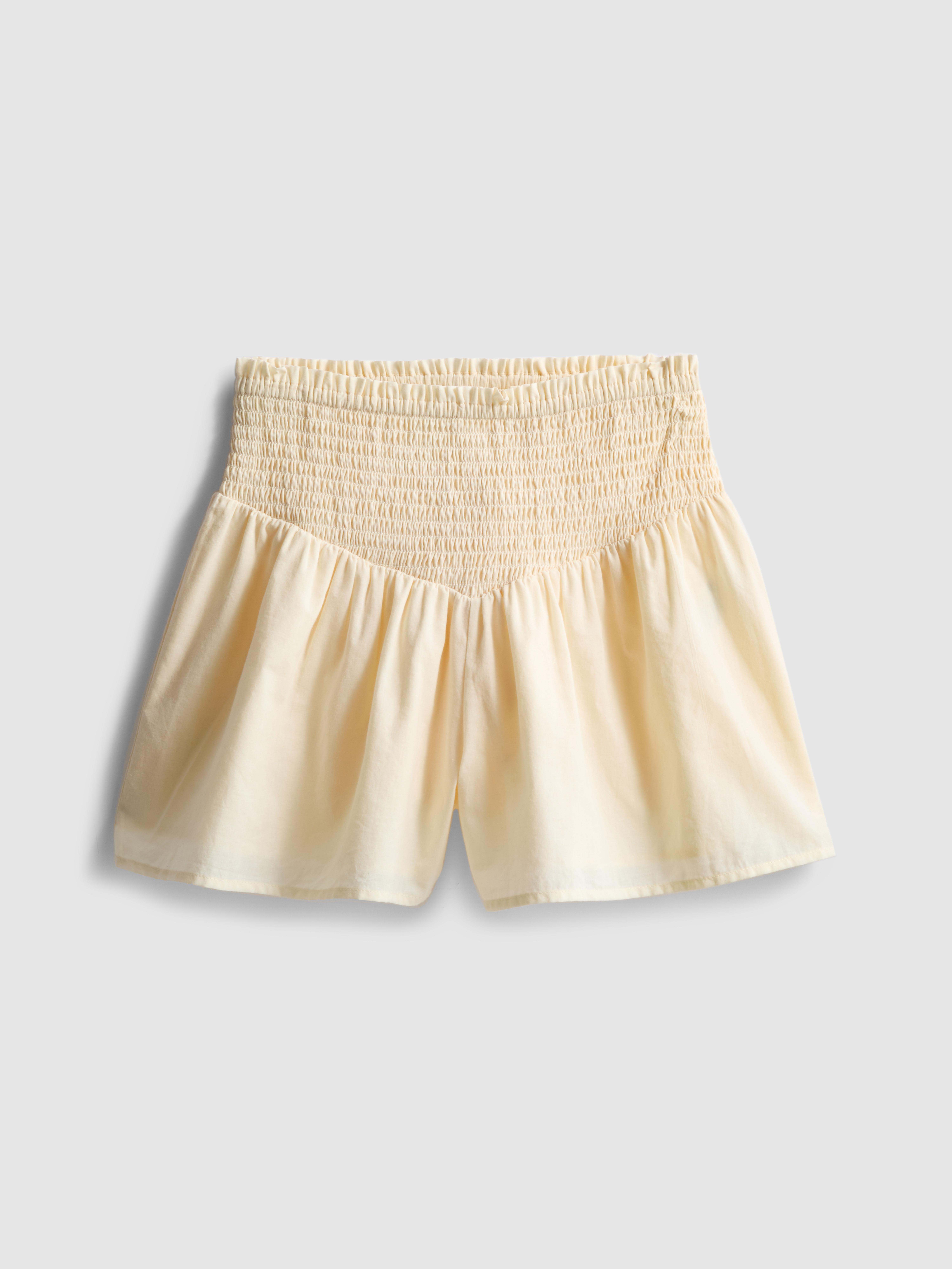 7-15yrs | Shirred Waist Shorts