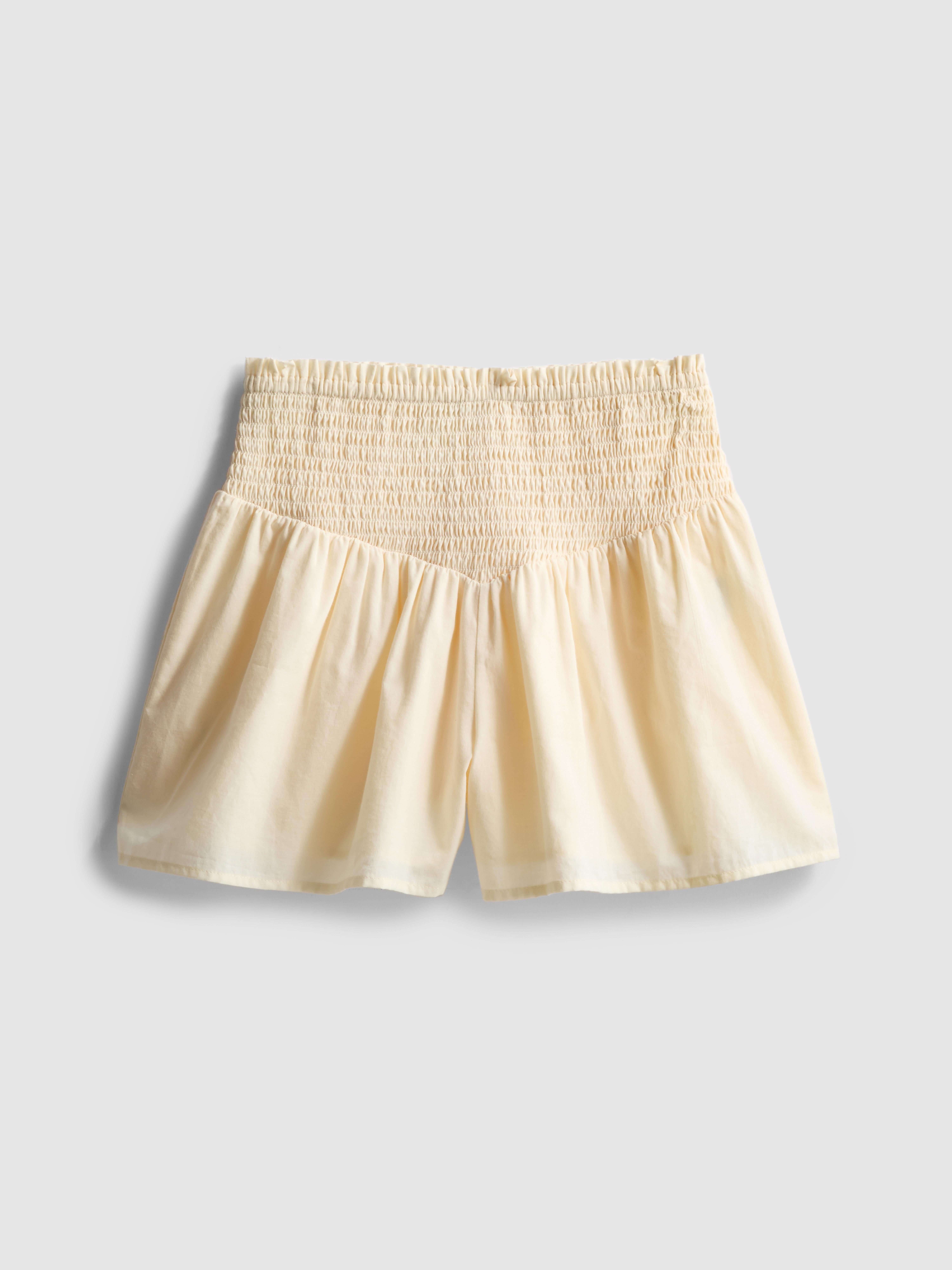 7-15yrs | Shirred Waist Shorts