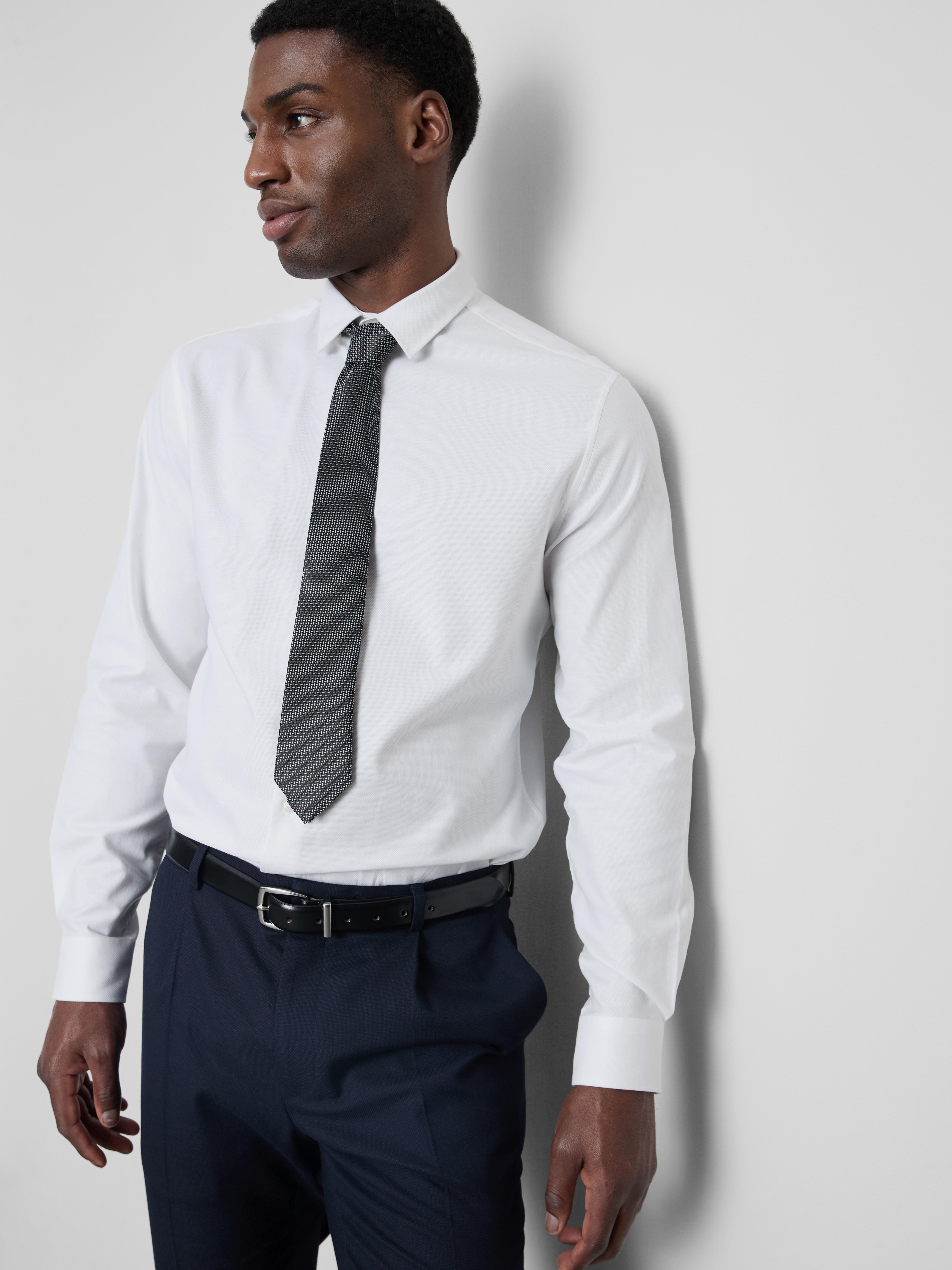 Textured Oxford Shirt
