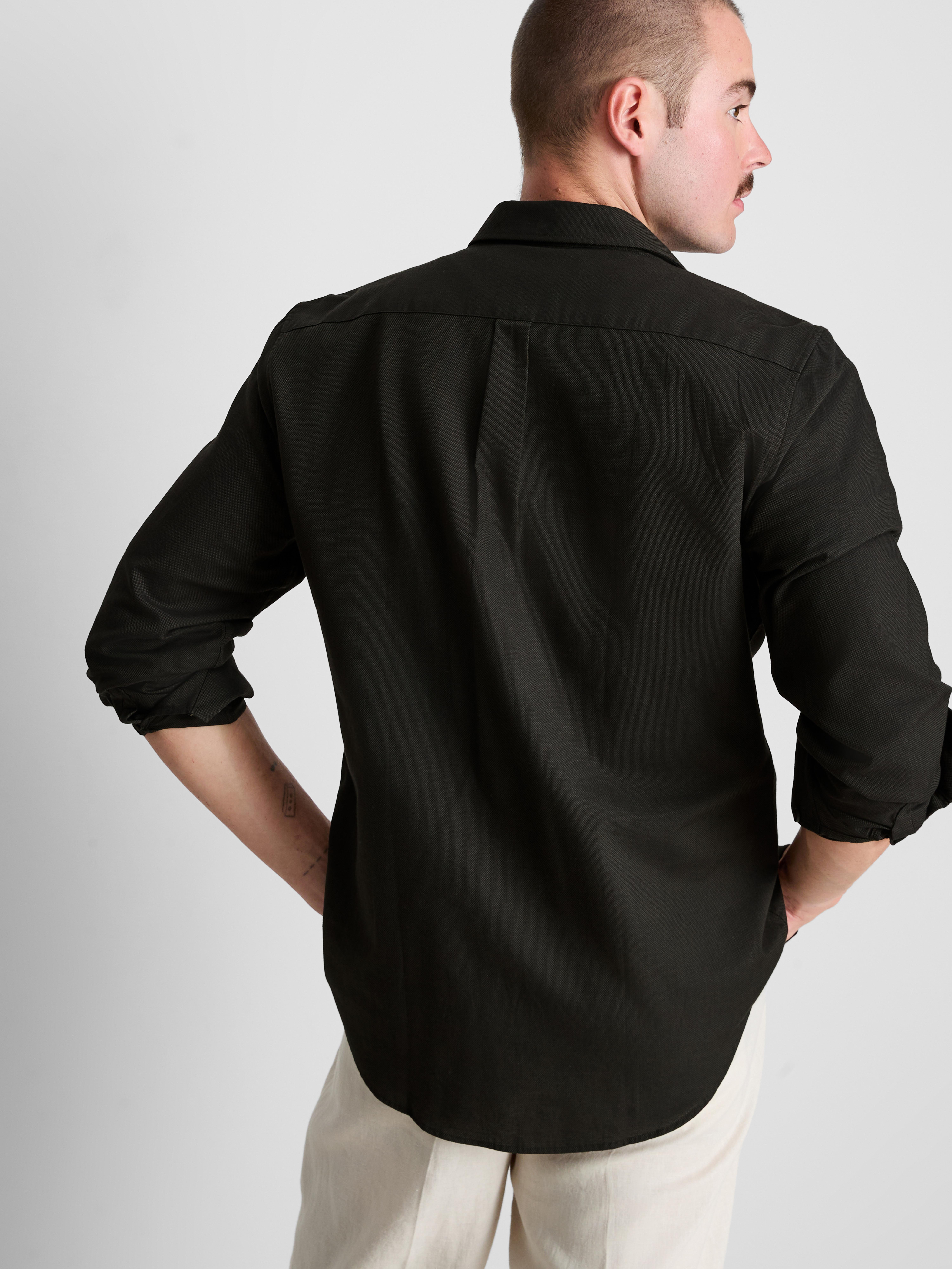Textured Oxford Shirt