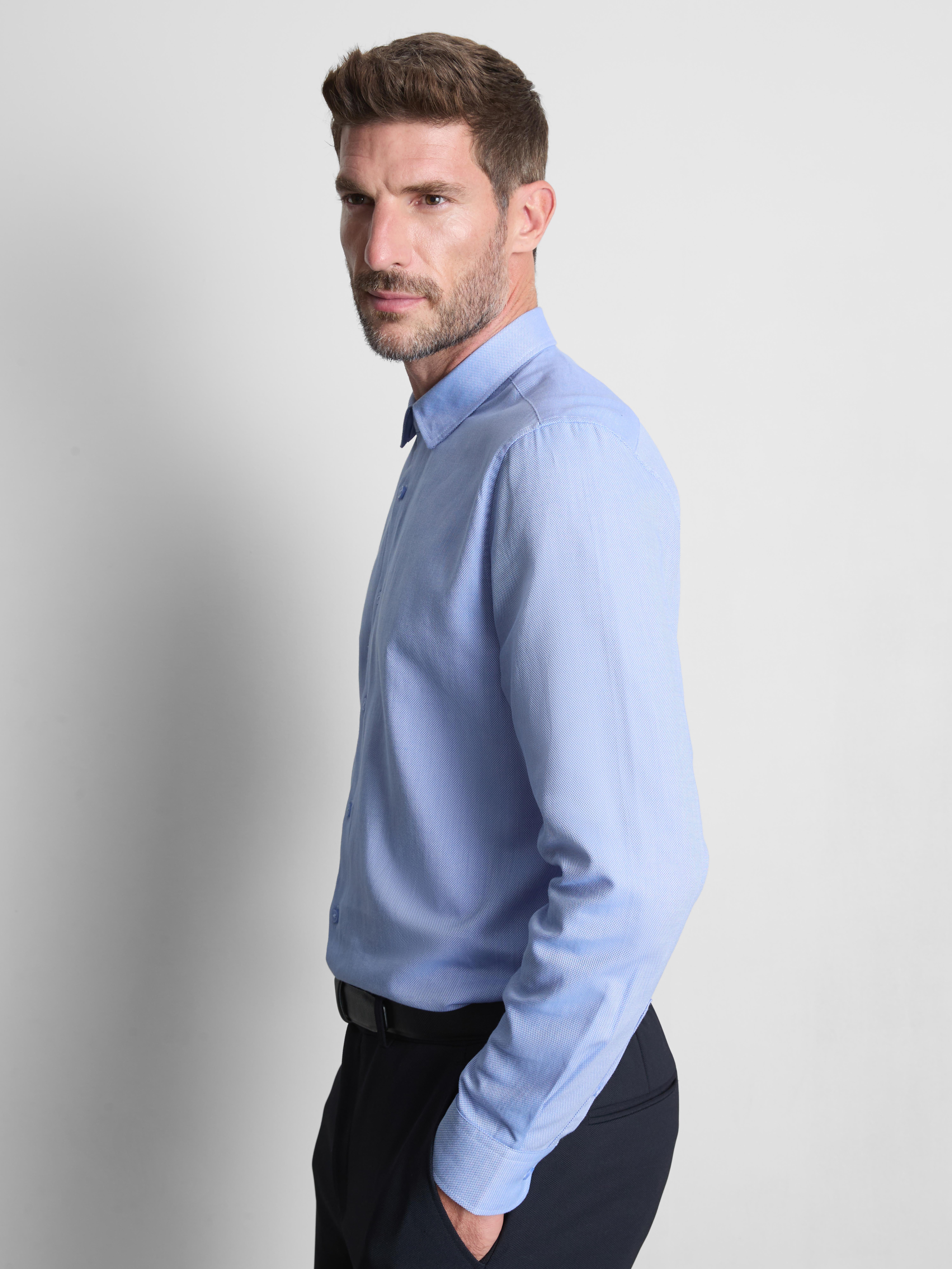 Textured Oxford Shirt