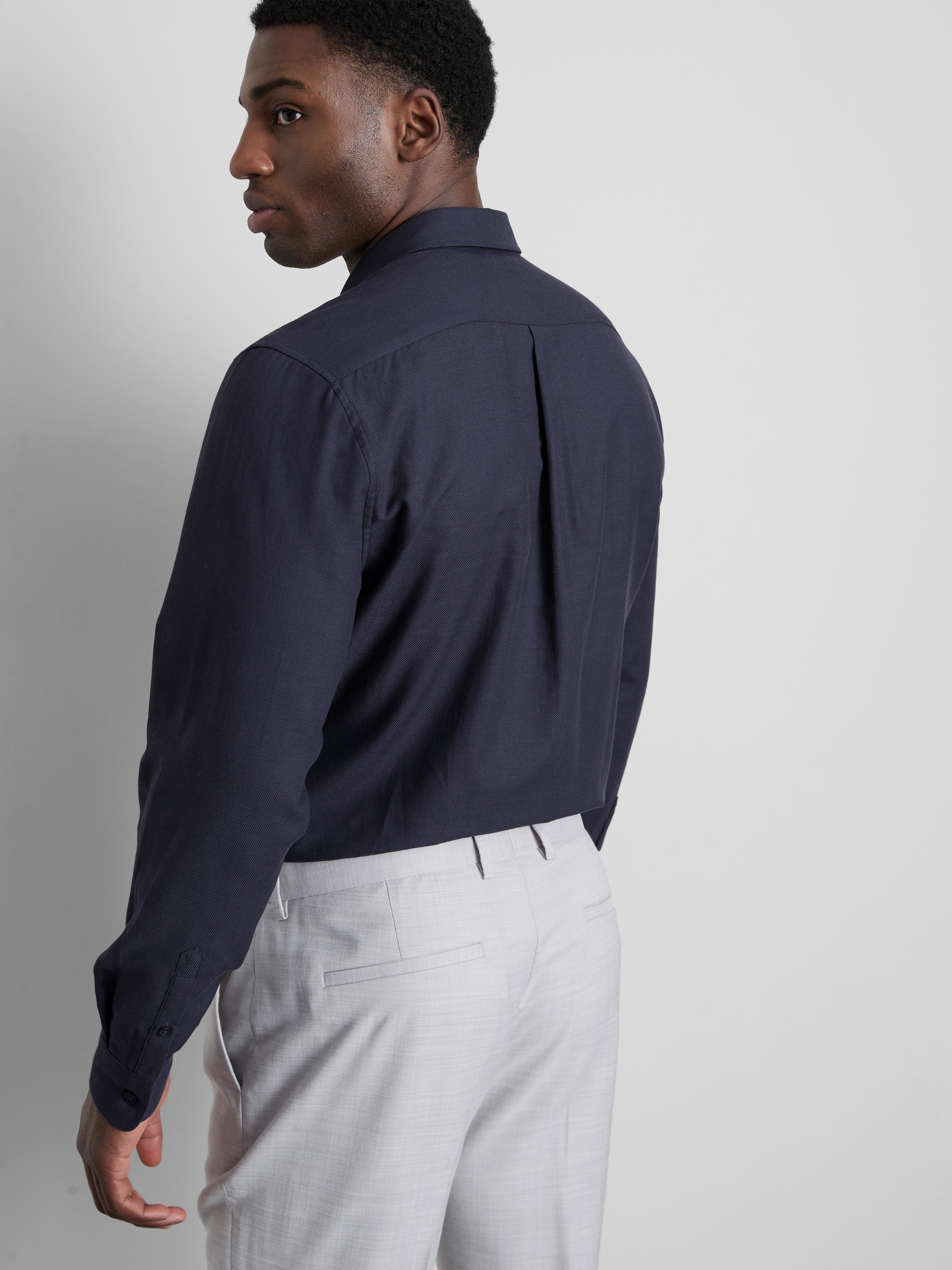 Textured Oxford Shirt